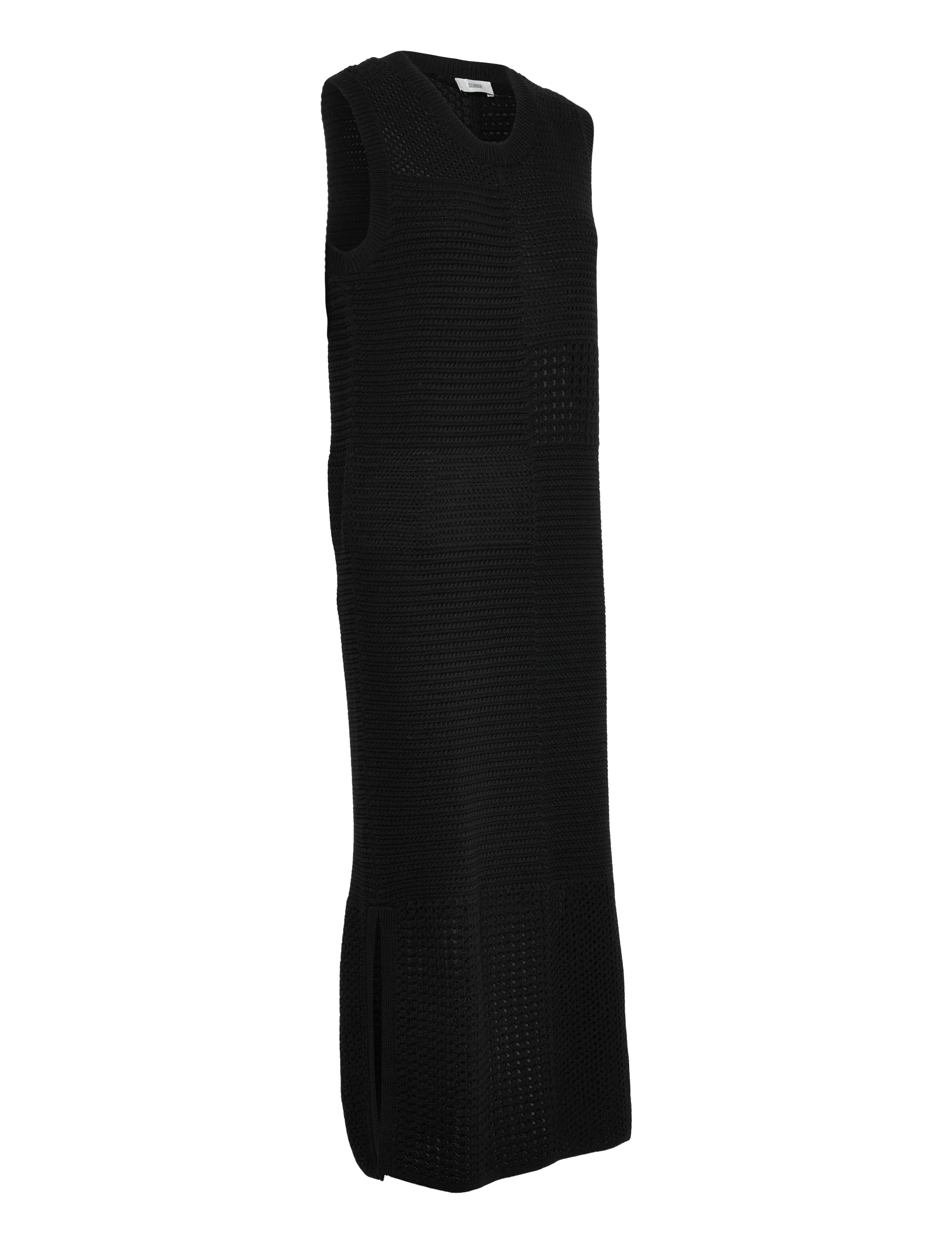Closed - CREW SLEEVELESS DRESSES BLACK - strikkjoler - black - 4