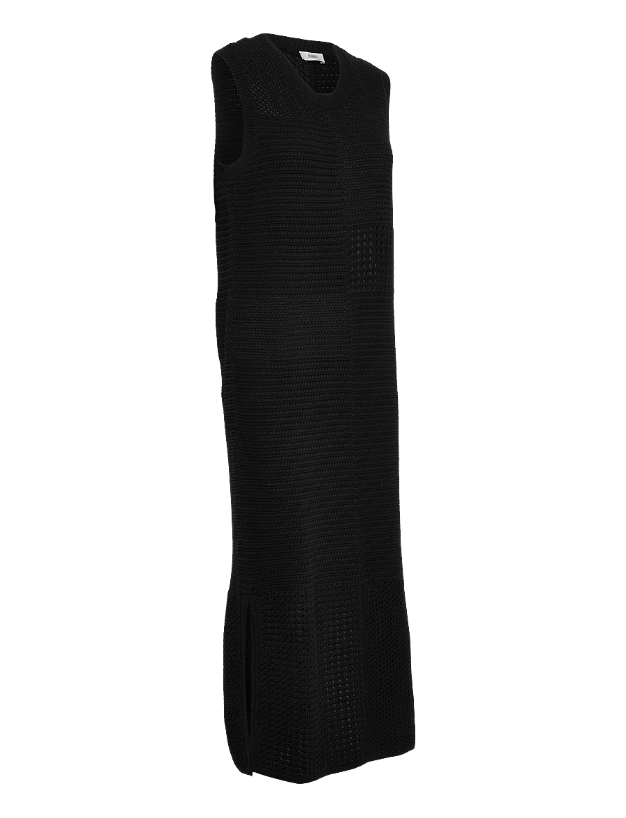 Closed - CREW SLEEVELESS DRESSES BLACK - kootud kleidid - black - 4