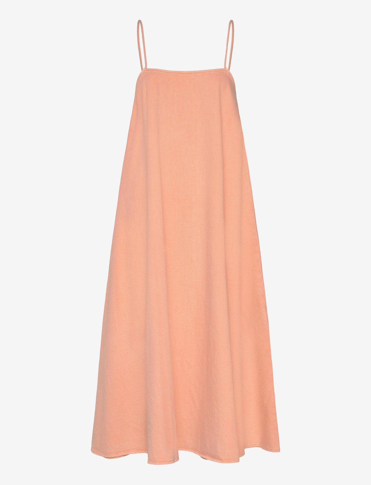 Closed - WOMEN STRAP DENIM DRESS WILD ROSE - slipklänningar - wild rose - 0