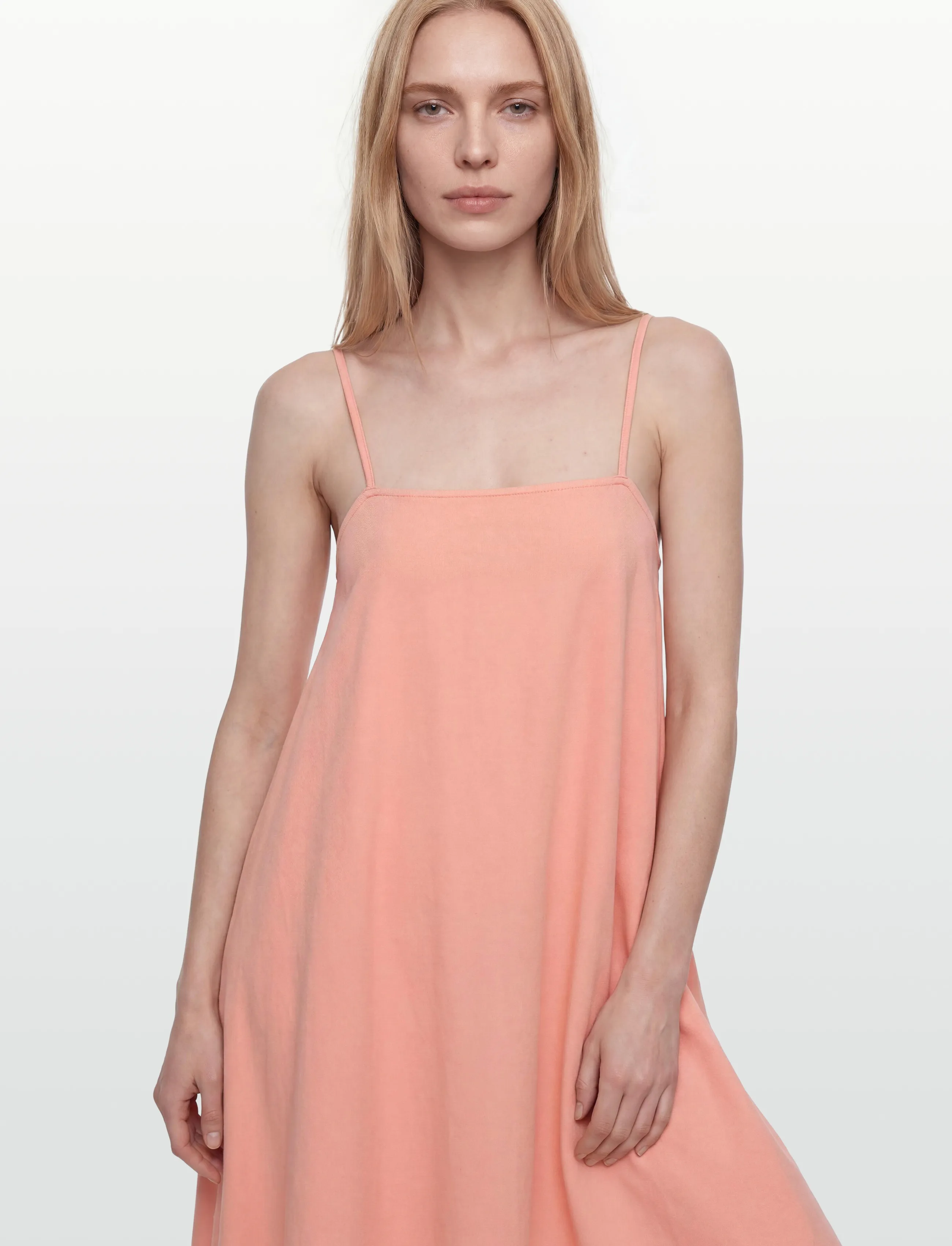 Closed - WOMEN STRAP DENIM DRESS WILD ROSE - schlupfkleider - wild rose - 3