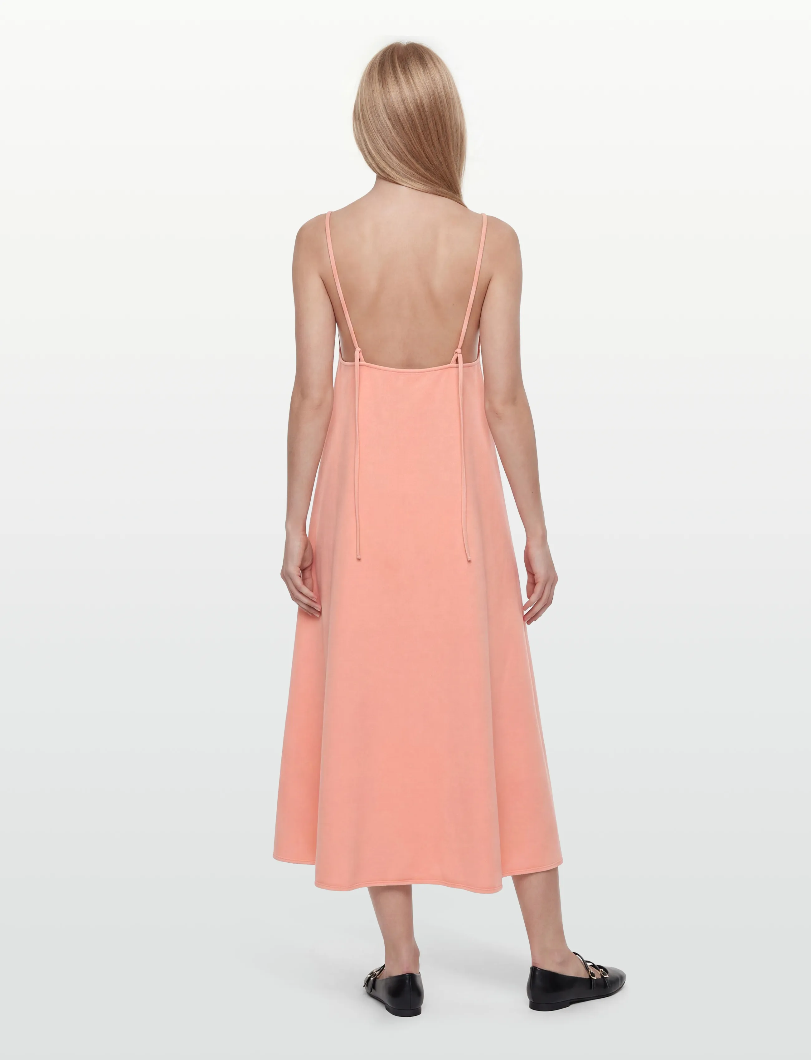 Closed - WOMEN STRAP DENIM DRESS WILD ROSE - schlupfkleider - wild rose - 4