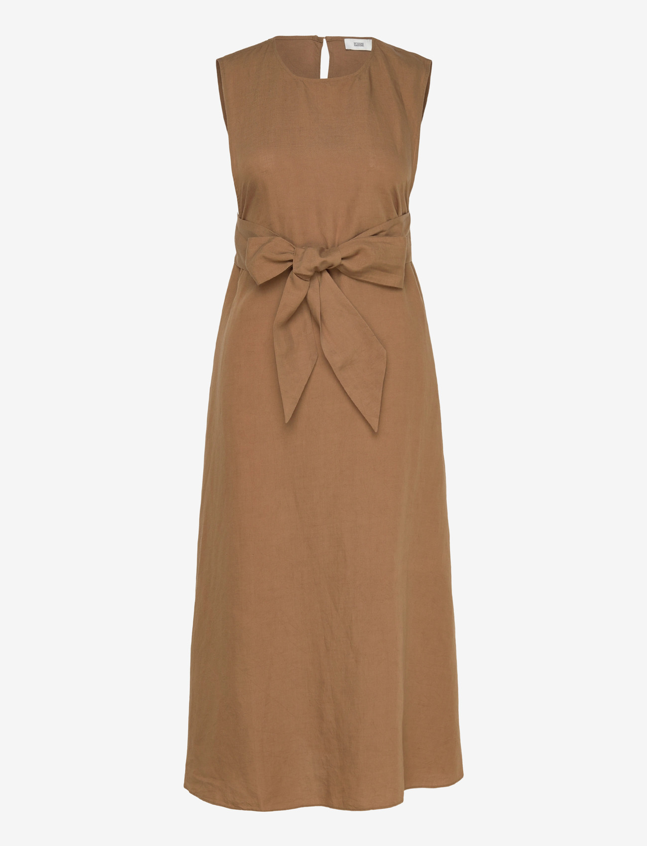 Closed - WAISTED BELT DRESSES NUTMEG - maxi dresses - nutmeg - 0
