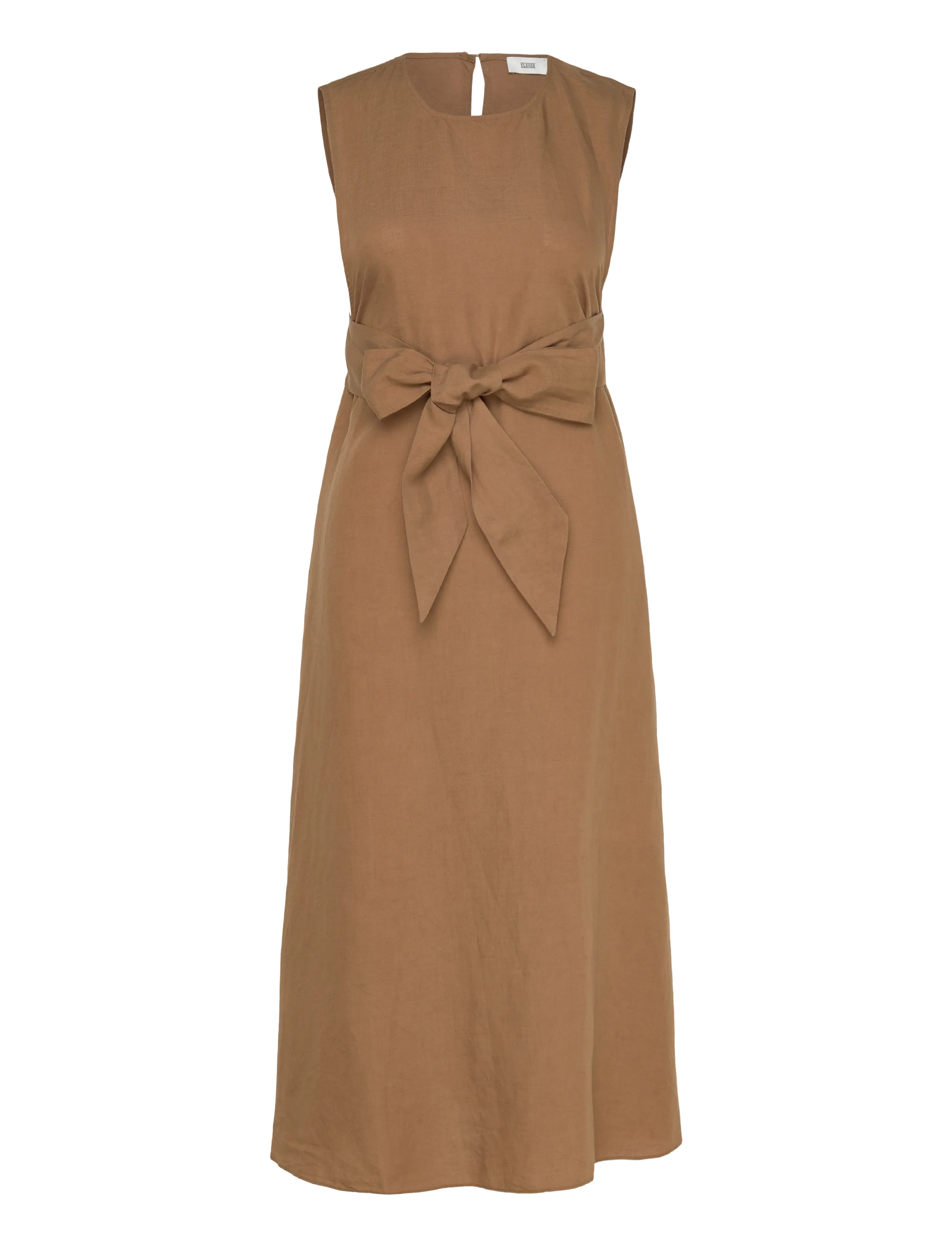 Closed WAISTED BELT DRESSES NUTMEG - Maxi Dresses - NUTMEG / brown