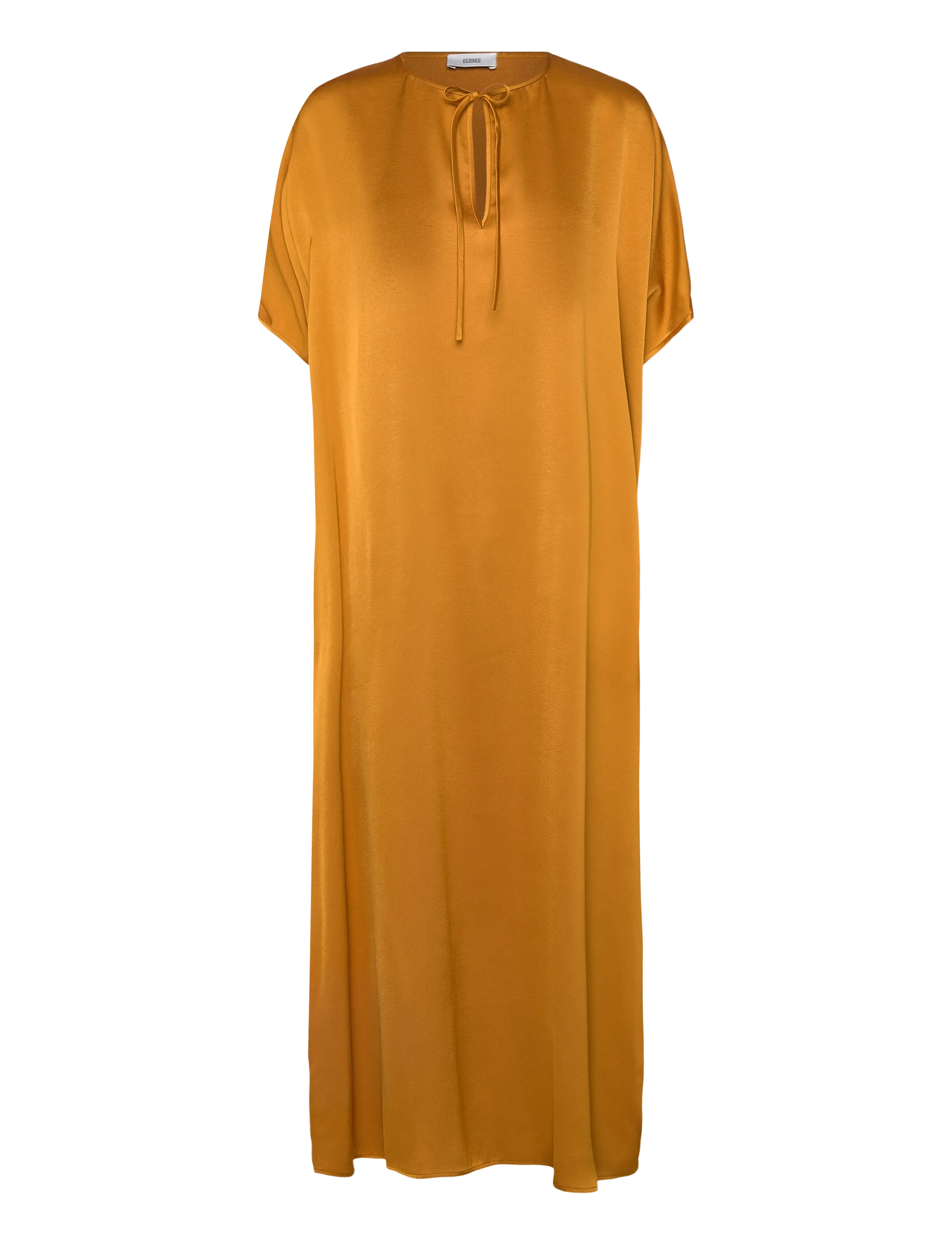 CLOSED Tunika Maxi Kleider Golden Cinnamon Gold - S - Damen