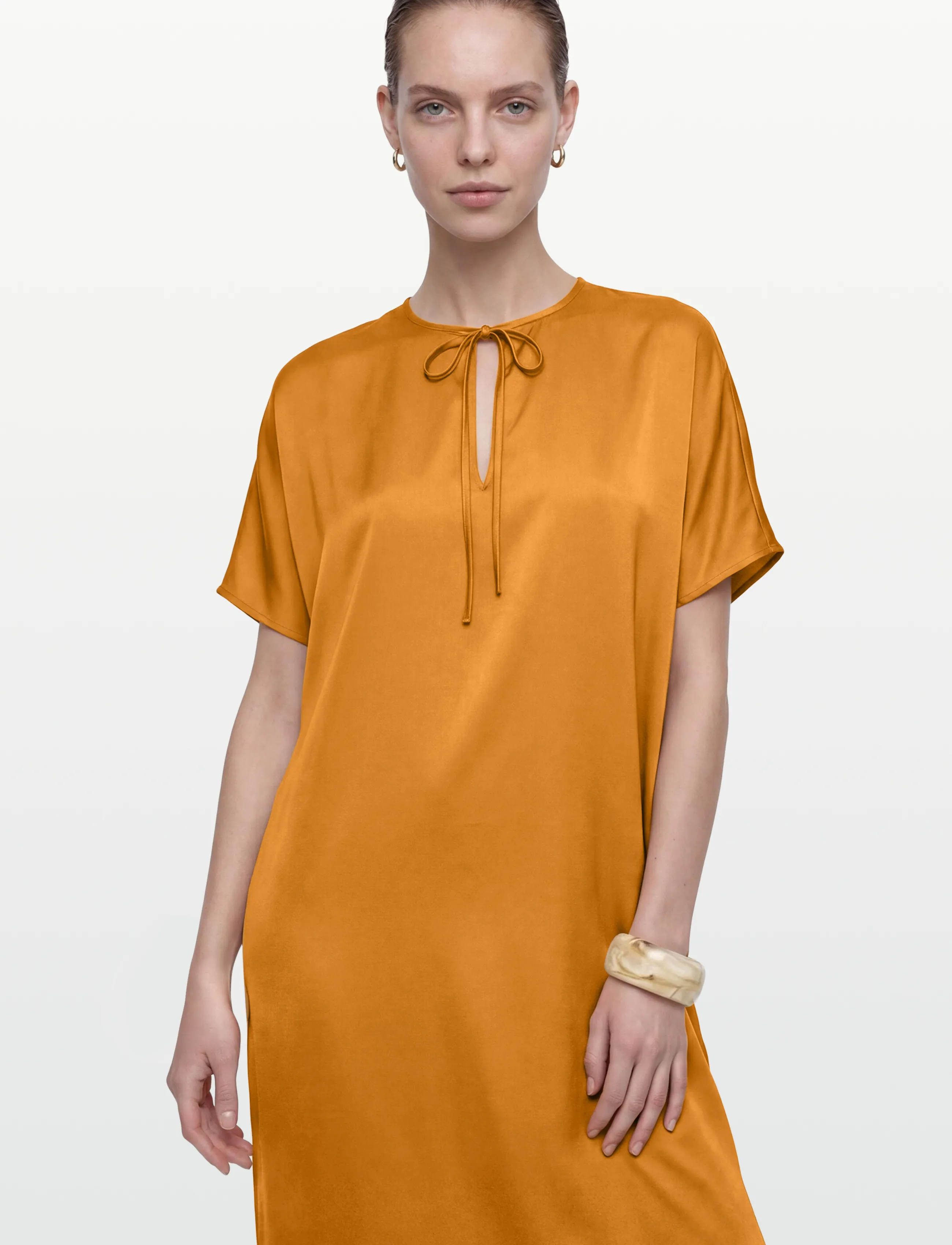 Closed - TUNIC MAXI DRESSES GOLDEN CINNAMON - midi kjoler - golden cinnamon - 5