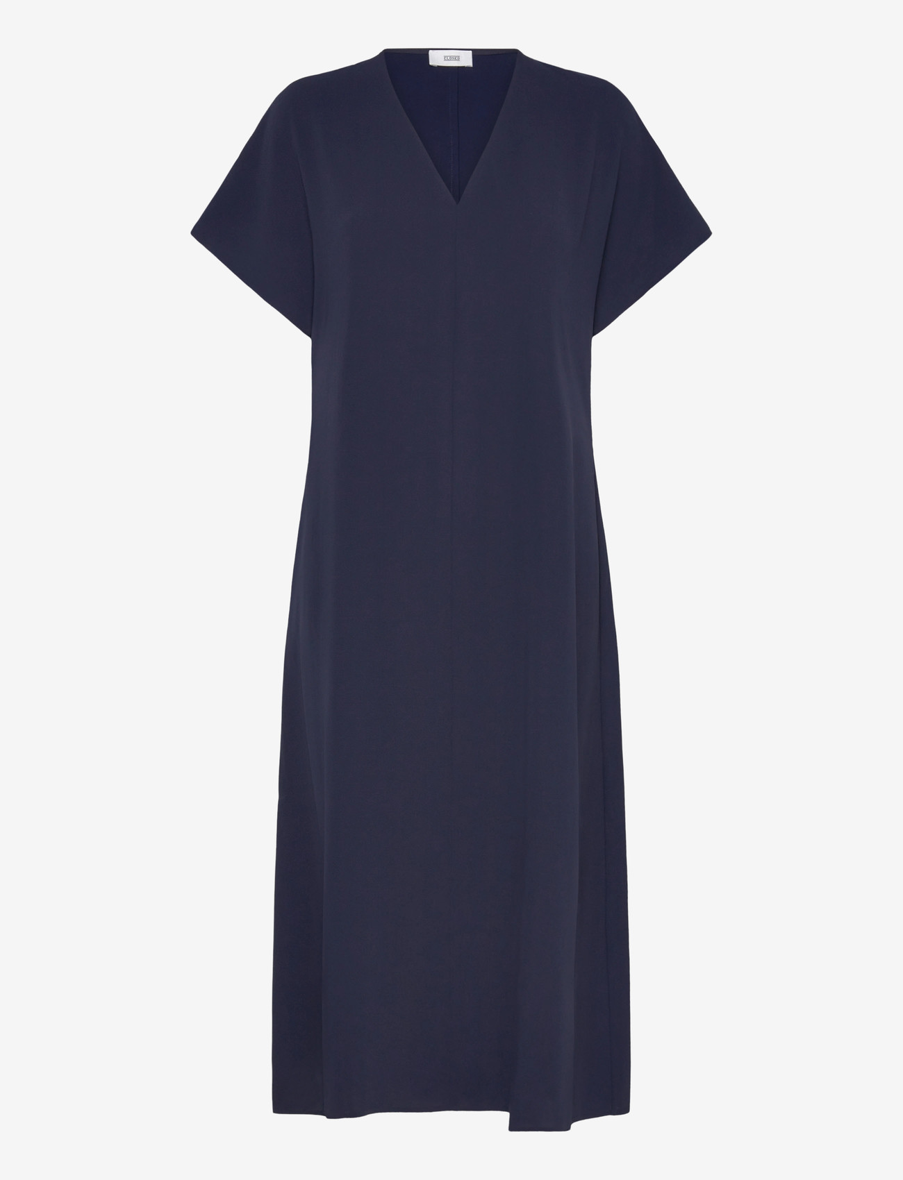 Closed - STYLE NAME FLUIDE DRESS DRESSES DARK NIGHT - midi dresses - dark night - 0