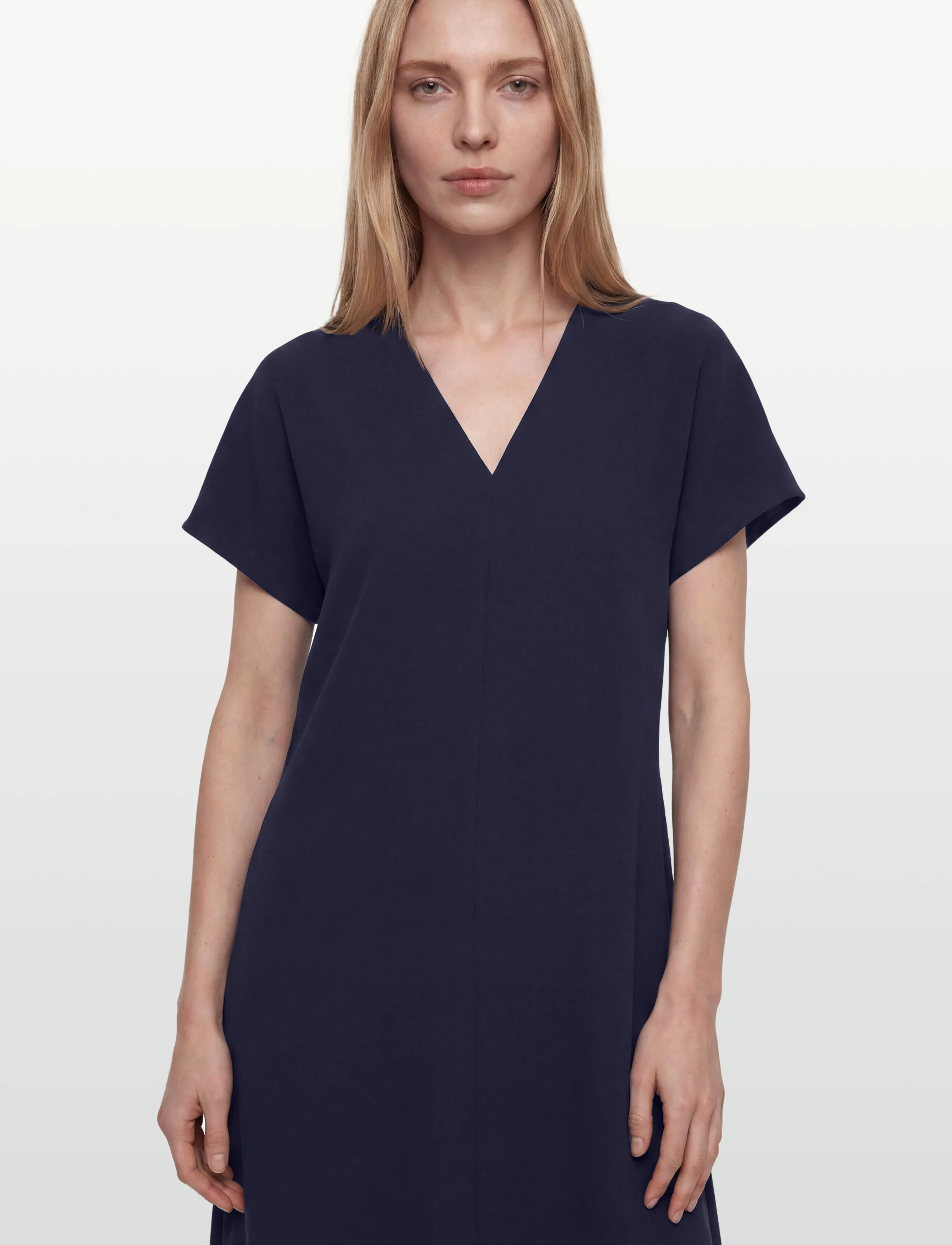 Closed - STYLE NAME FLUIDE DRESS DRESSES DARK NIGHT - midikleidid - dark night - 3