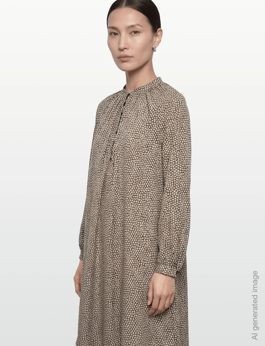 Closed - OVERSIZED DRESS ECRU - hemdkleider - ecru - 3