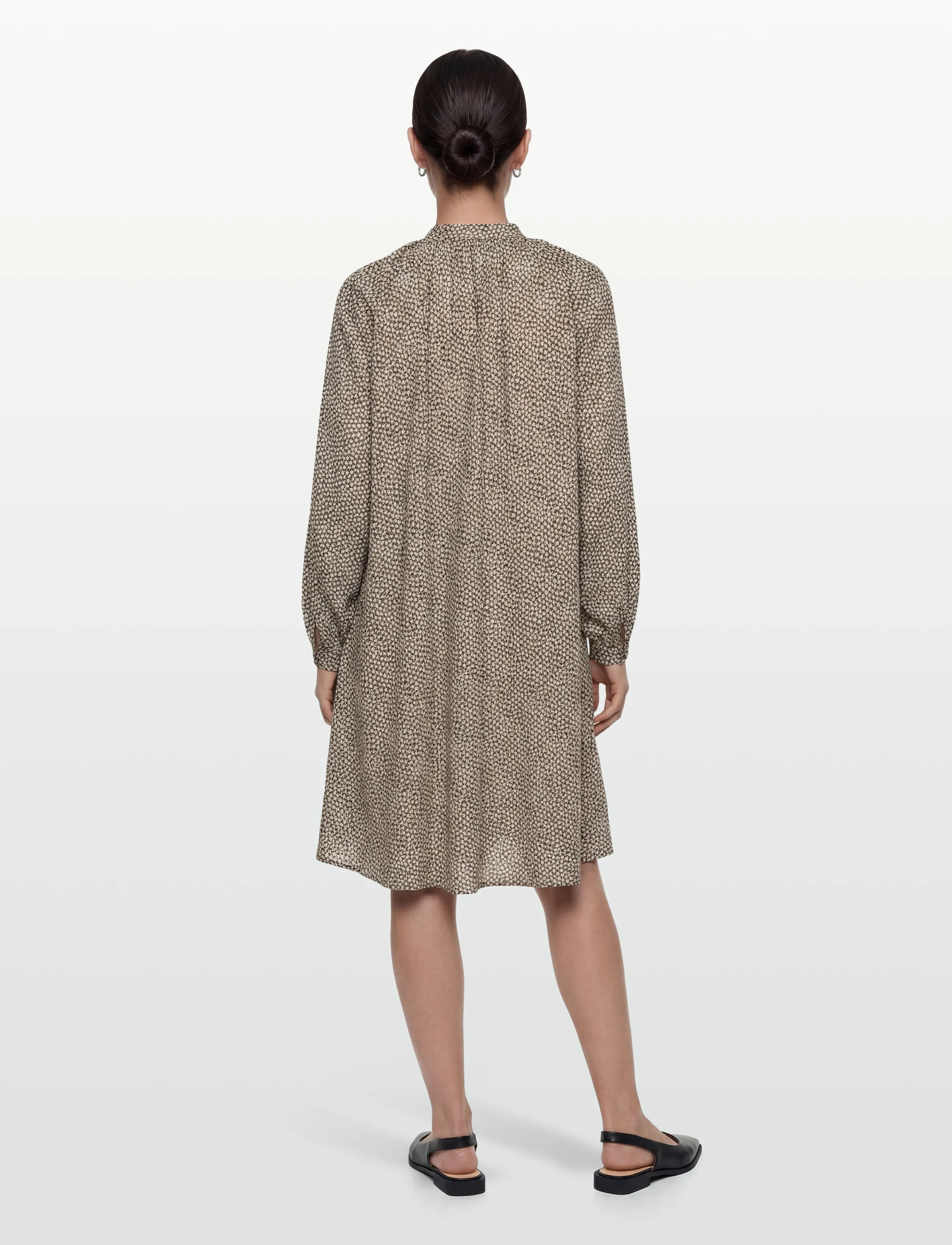 Closed - OVERSIZED DRESS ECRU - skjortekjoler - ecru - 4