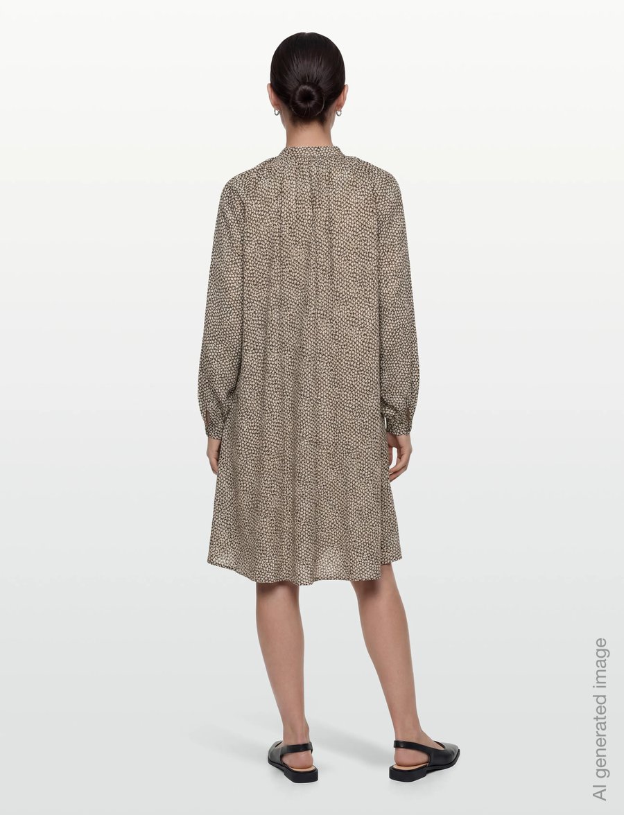 Closed - OVERSIZED DRESS ECRU - hemdkleider - ecru - 4