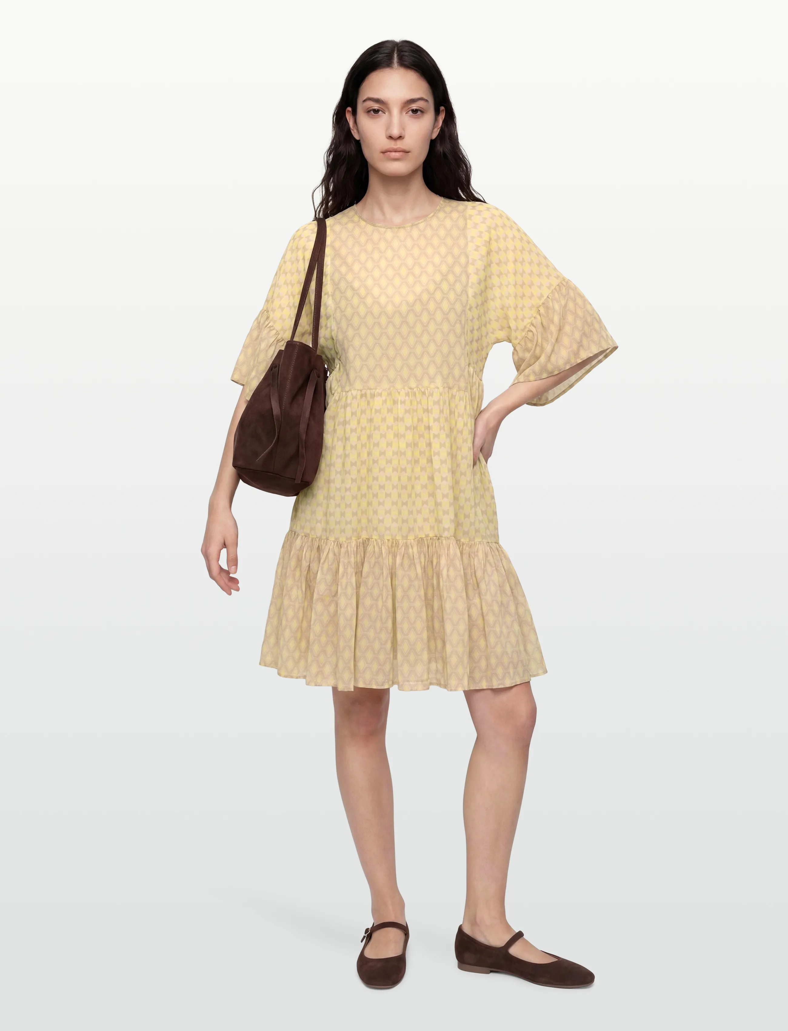 Closed TENNIEBLOUSE STRONG MUSTARD - Last chance - STRONG MUSTARD / multi