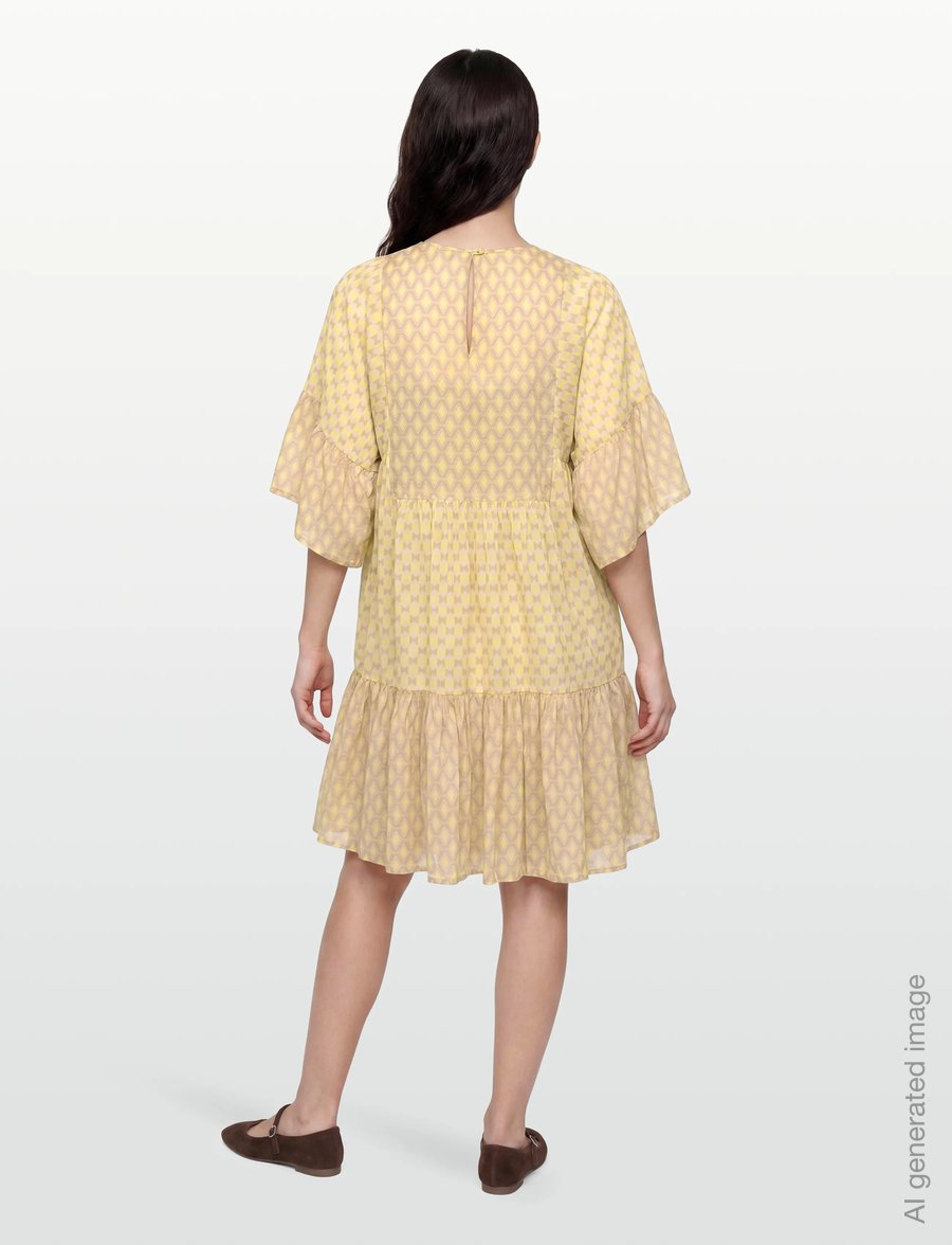 Closed - TENNIEBLOUSE STRONG MUSTARD - short dresses - strong mustard - 5