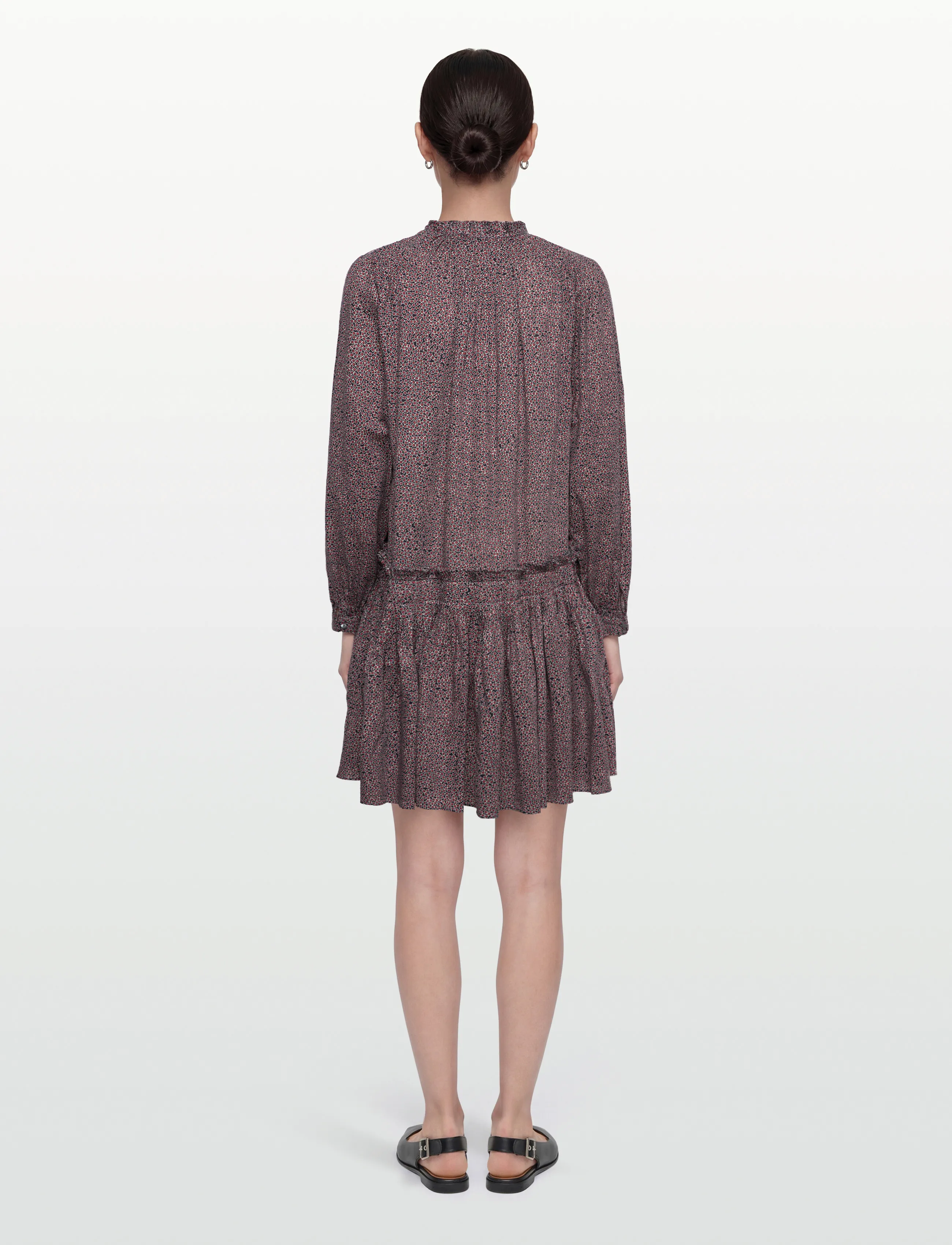 Closed - CLOSED KARI DRESSES/SKIRTS AMARANTH RED - sommarklänningar - amaranth red - 4