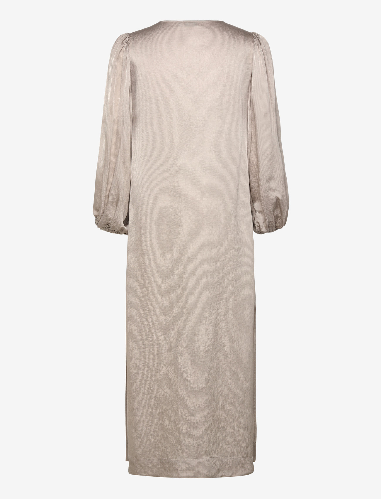 Closed - PUFF SLEEVE DRESSES GREY ALABASTER - maxi dresses - grey alabaster - 1