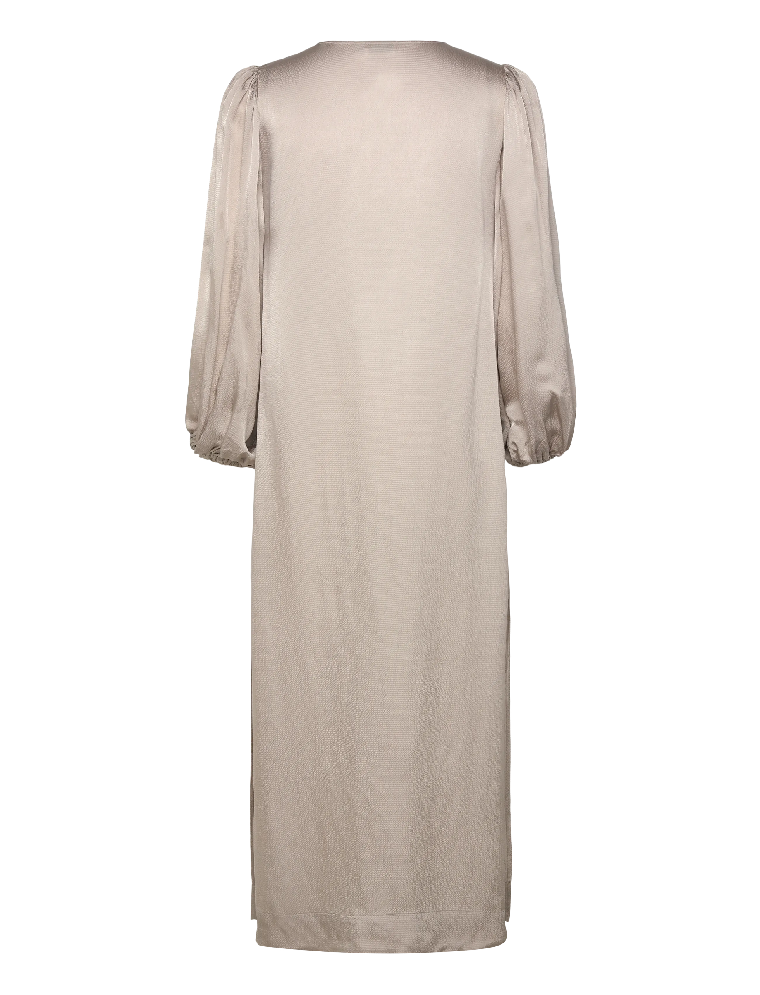 Closed - PUFF SLEEVE DRESSES GREY ALABASTER - maxi dresses - grey alabaster - 2