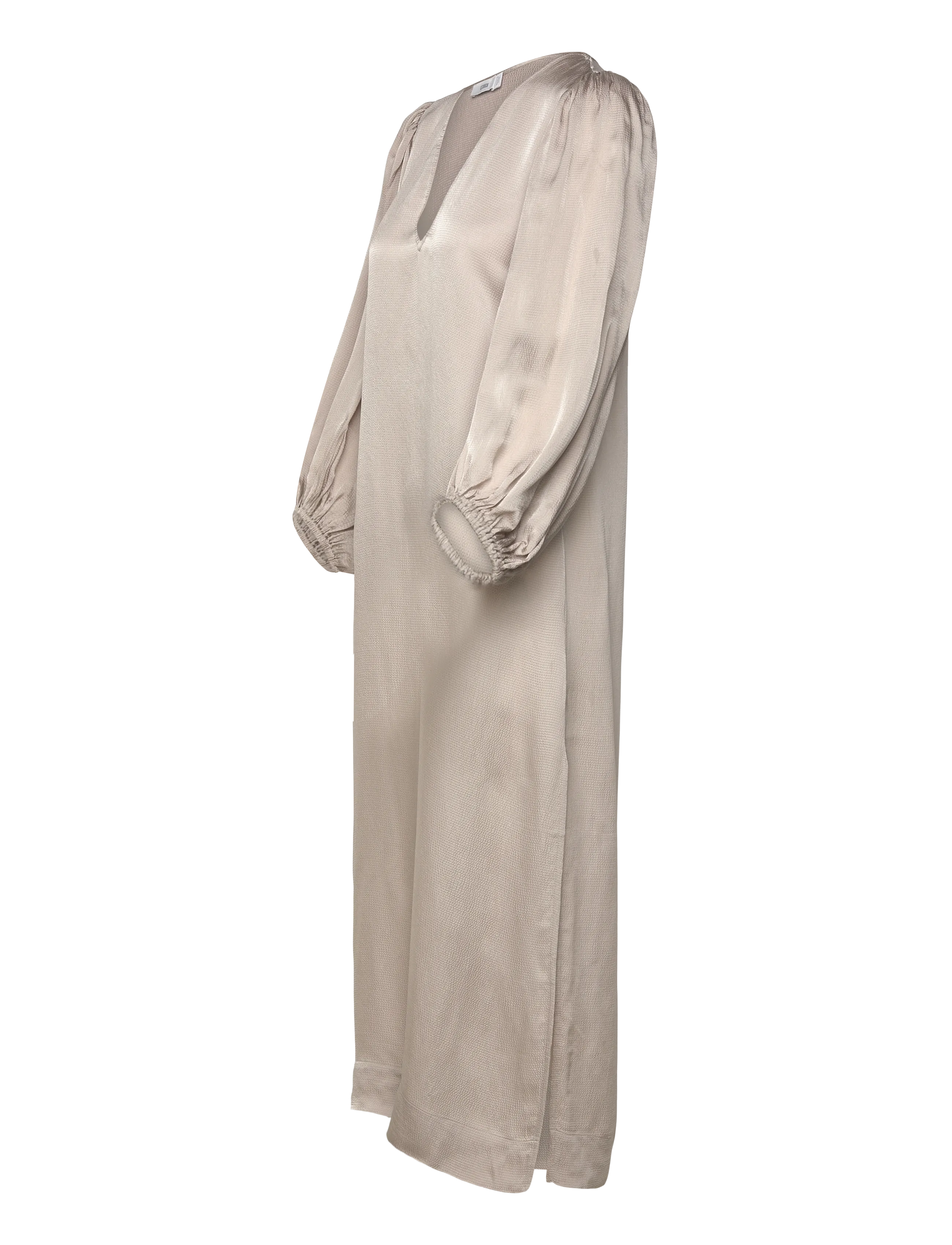 Closed - PUFF SLEEVE DRESSES GREY ALABASTER - maxi dresses - grey alabaster - 4