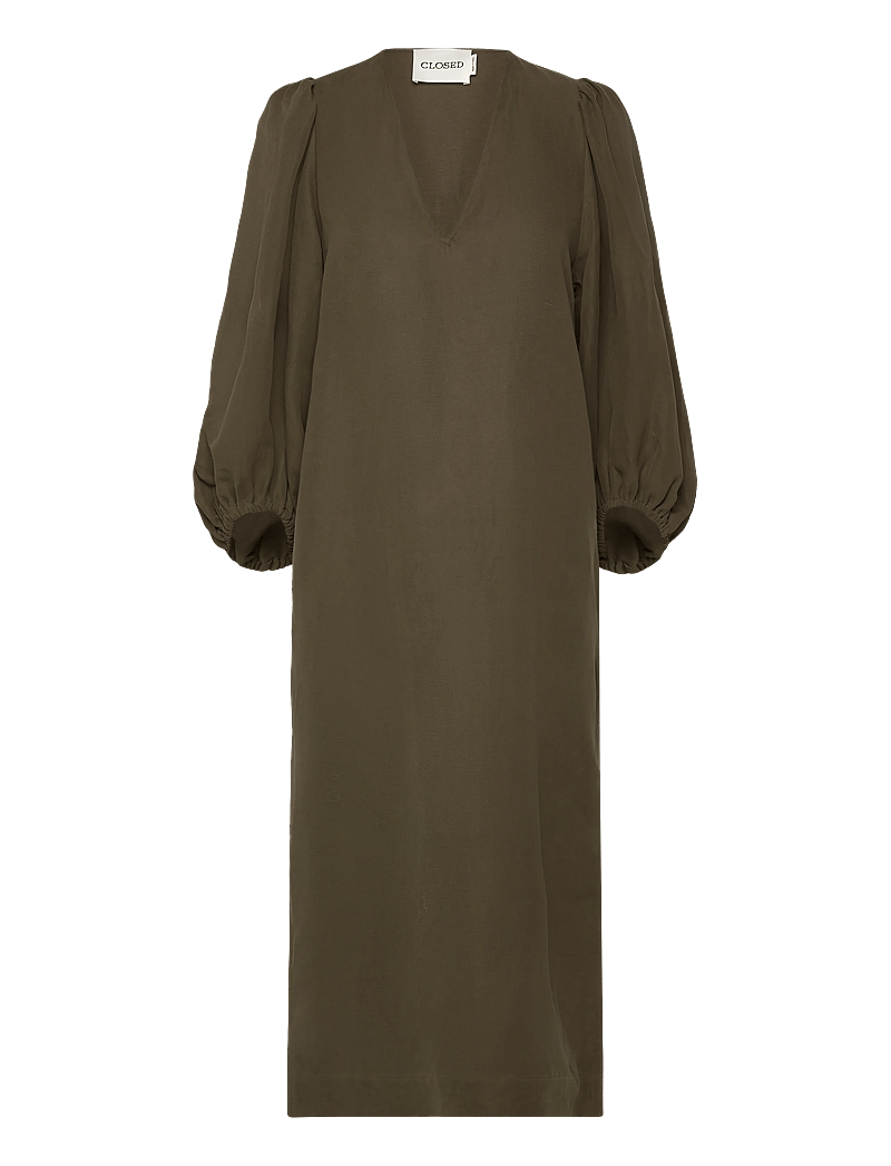 Closed Puff Sleeve Dress Army Green (CLD1808-C98673-27F-22-1) - Maxi dresses - Boozt.com Closed Puff Sleeve Dress Army Green (CLD1808-C98673-27F-22-1) - Maxi dresses - Boozt.com