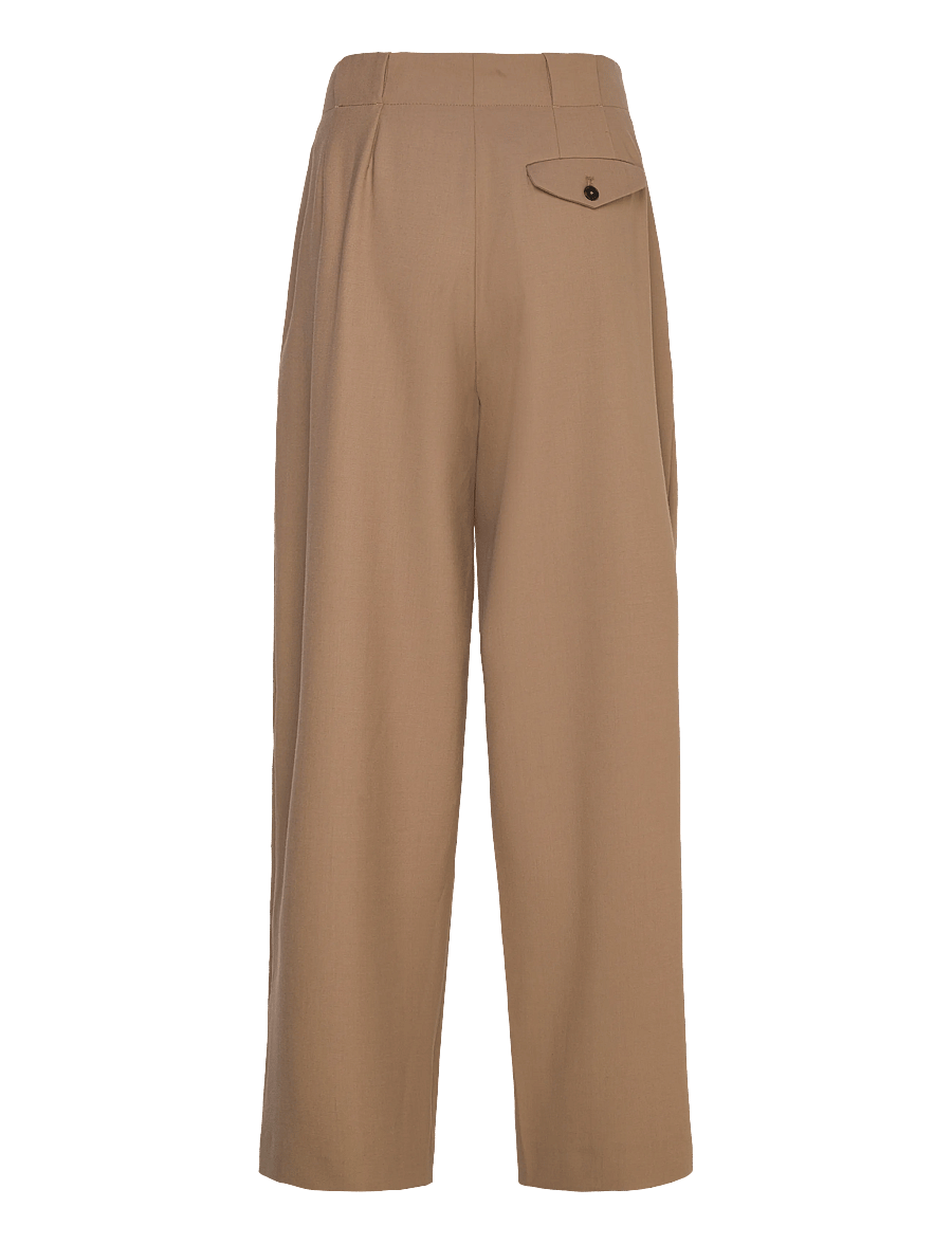 Closed - MAWSON PANTS - laia säärega püksid - brown sugar - 1