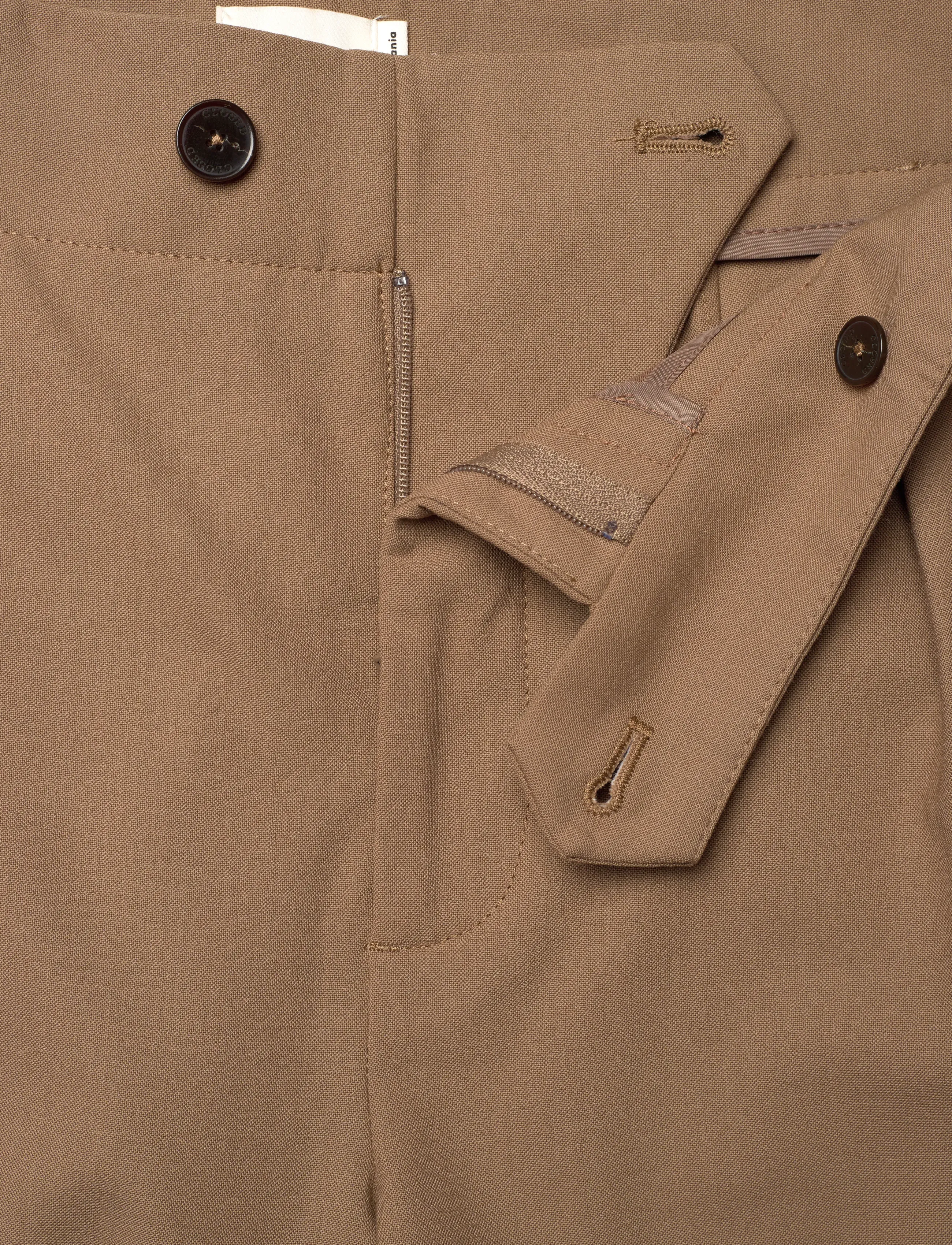 Closed - MAWSON PANTS - bukser med brede ben - brown sugar - 3