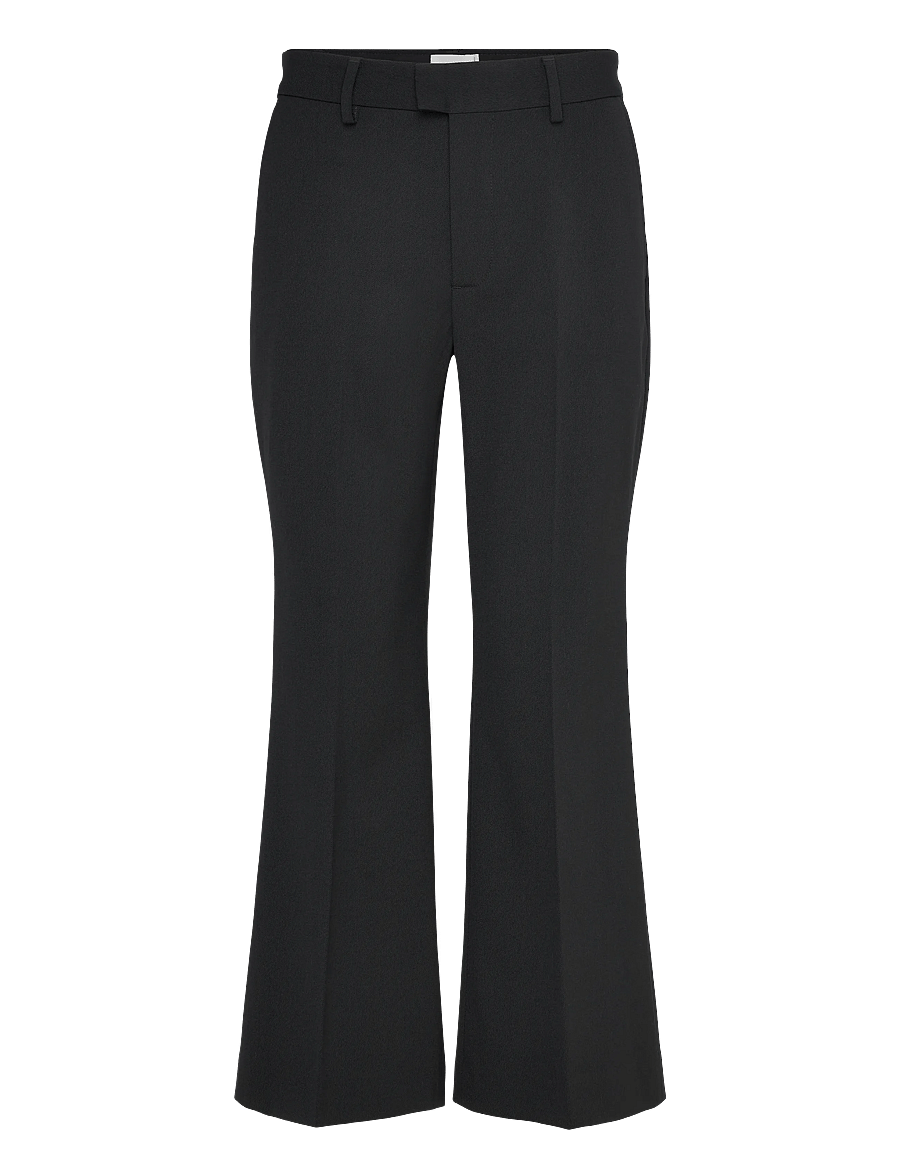 Closed - WHARTON PANTS - alt laiad püksid - black - 1