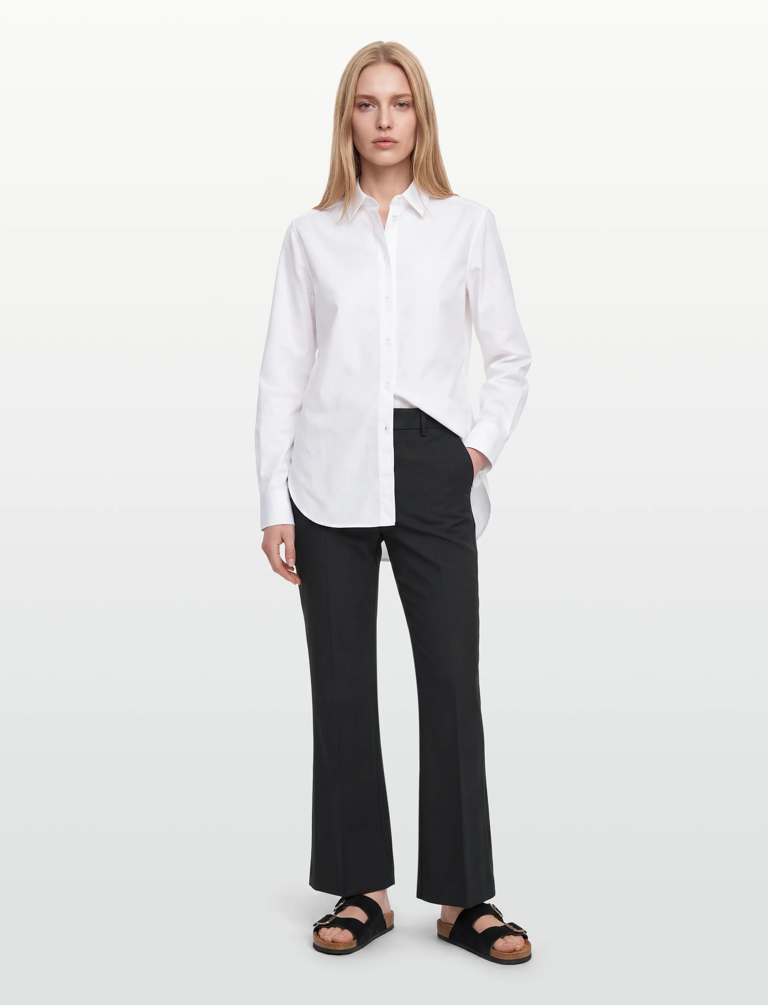 Closed Wharton Pants, 25, Black, Bukser > Flared, Dame