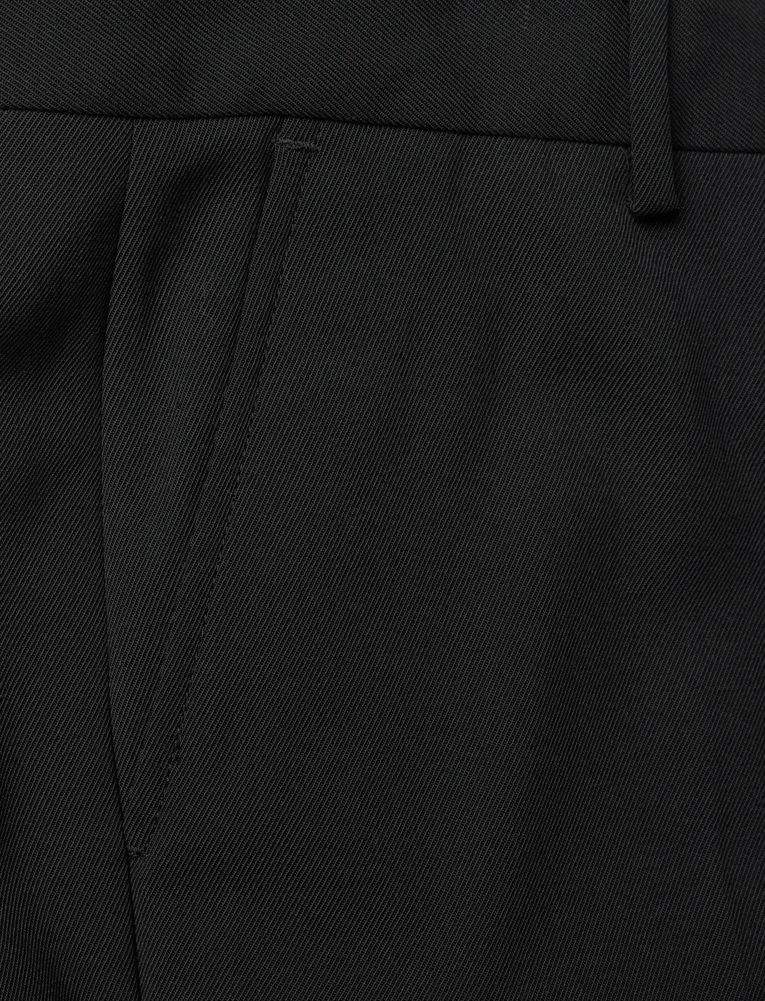 Closed - WHARTON PANTS - alt laiad püksid - black - 5