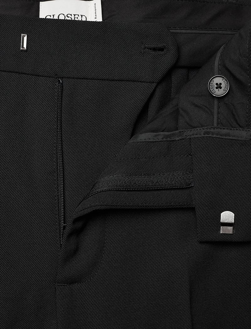 Closed - WHARTON PANTS - schlaghose - black - 3