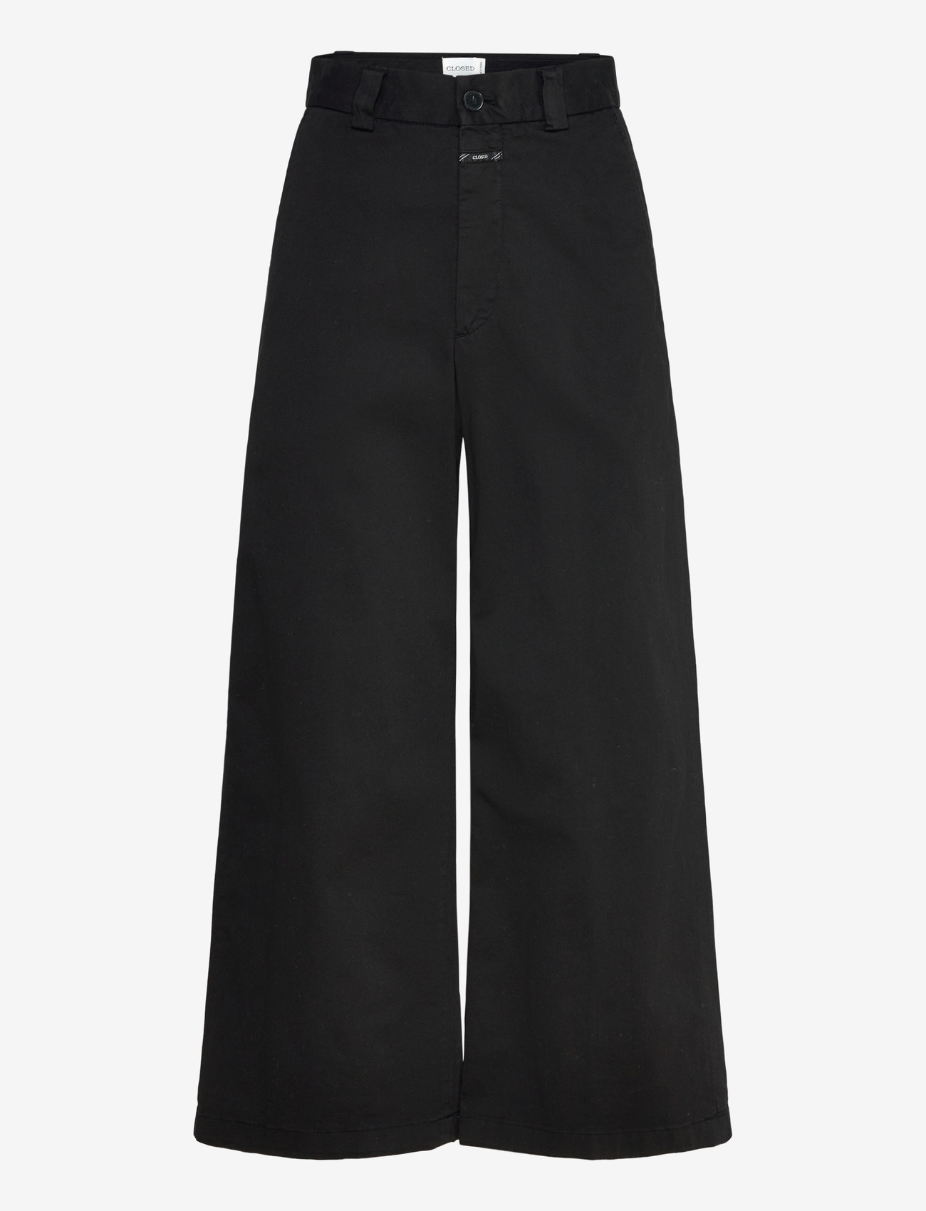 Closed - BARTON PANTS - flare bukser - black - 0