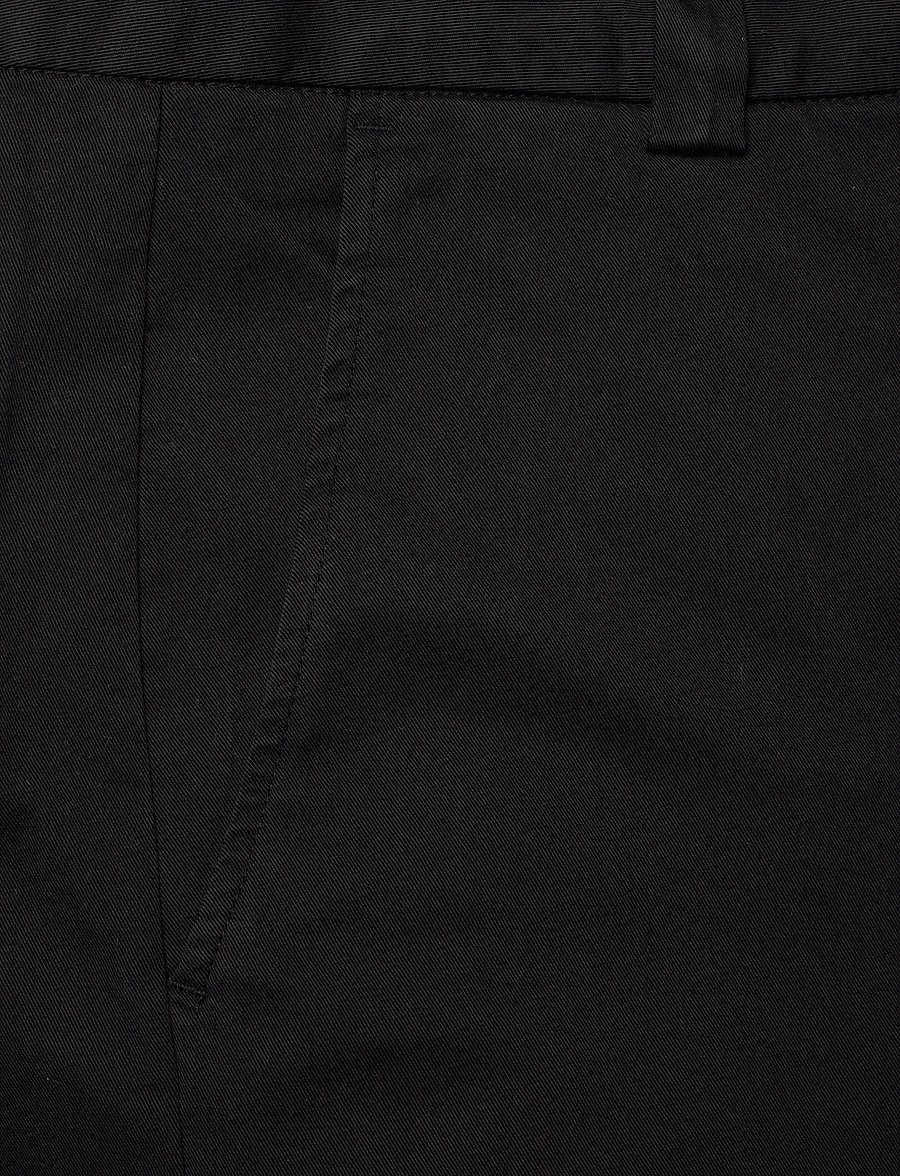 Closed - BARTON PANTS - utsvängda byxor - black - 2