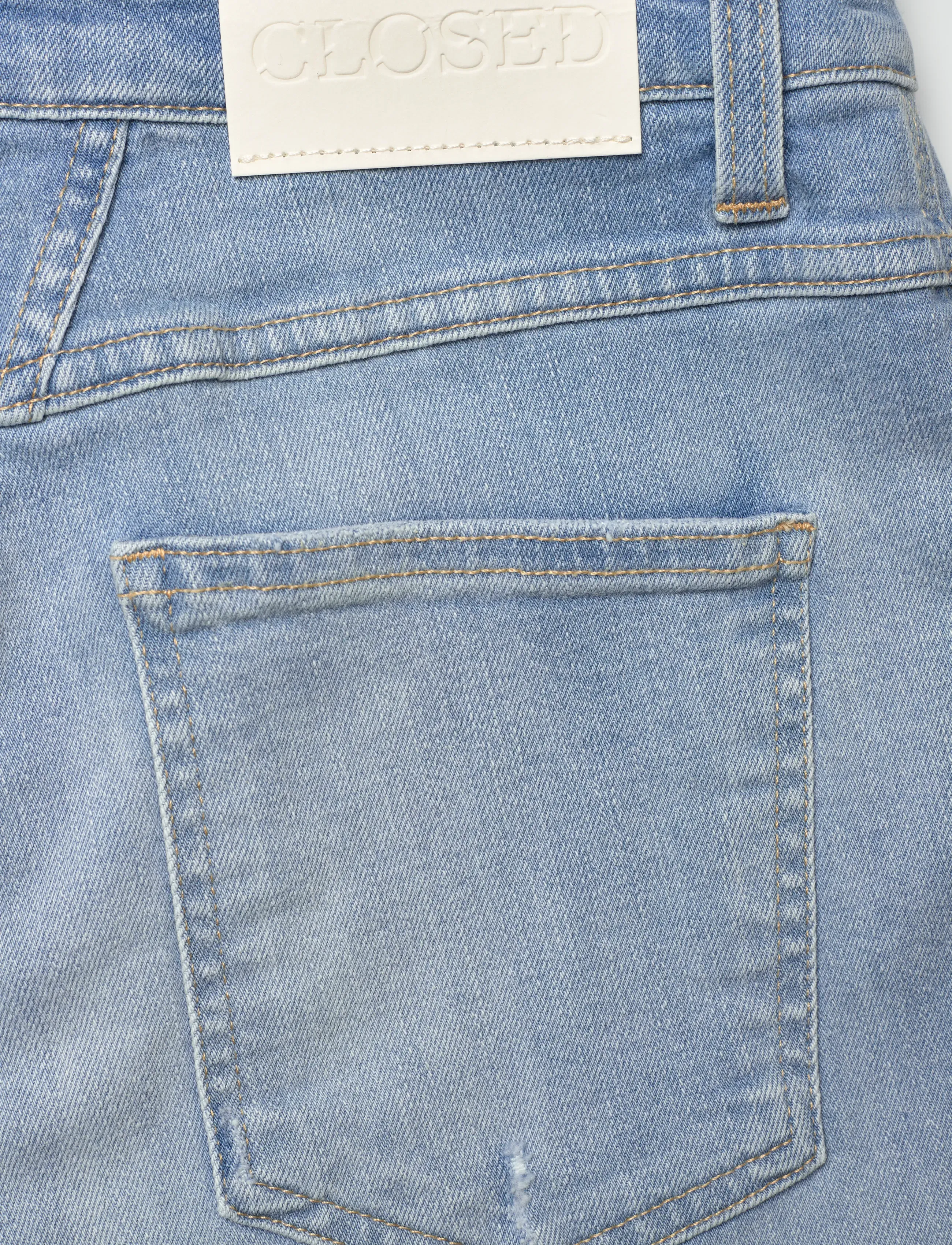 Closed - SKINNY PUSHER JEANS - dżinsy skinny fit - mid blue - 4