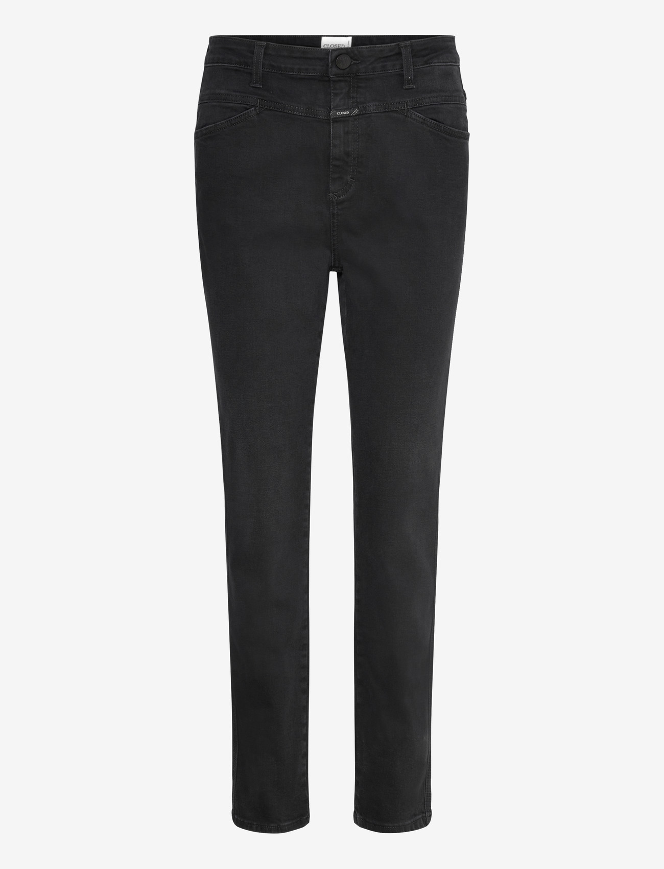 Closed - SKINNY PUSHER JEANS - liibuvad teksad - dark grey - 0