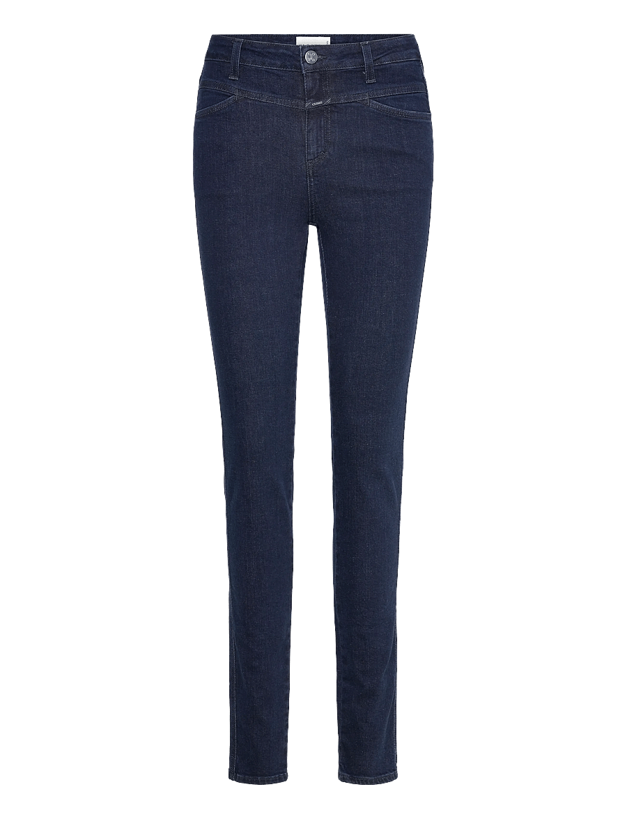 Closed - SKINNY PUSHER LONG JEANS - slim jeans - dark blue - 1