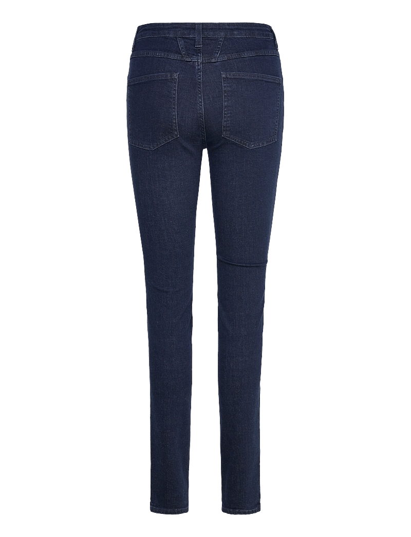 Closed - SKINNY PUSHER LONG JEANS - kitsad teksad - dark blue - 1