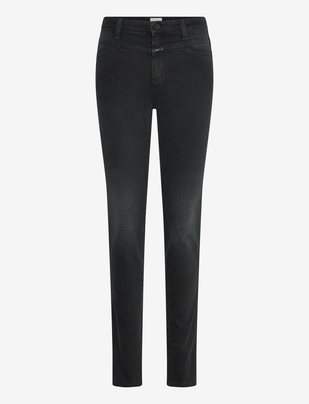 Closed - SKINNY PUSHER LONG JEANS - skinny jeans - dark grey - 0