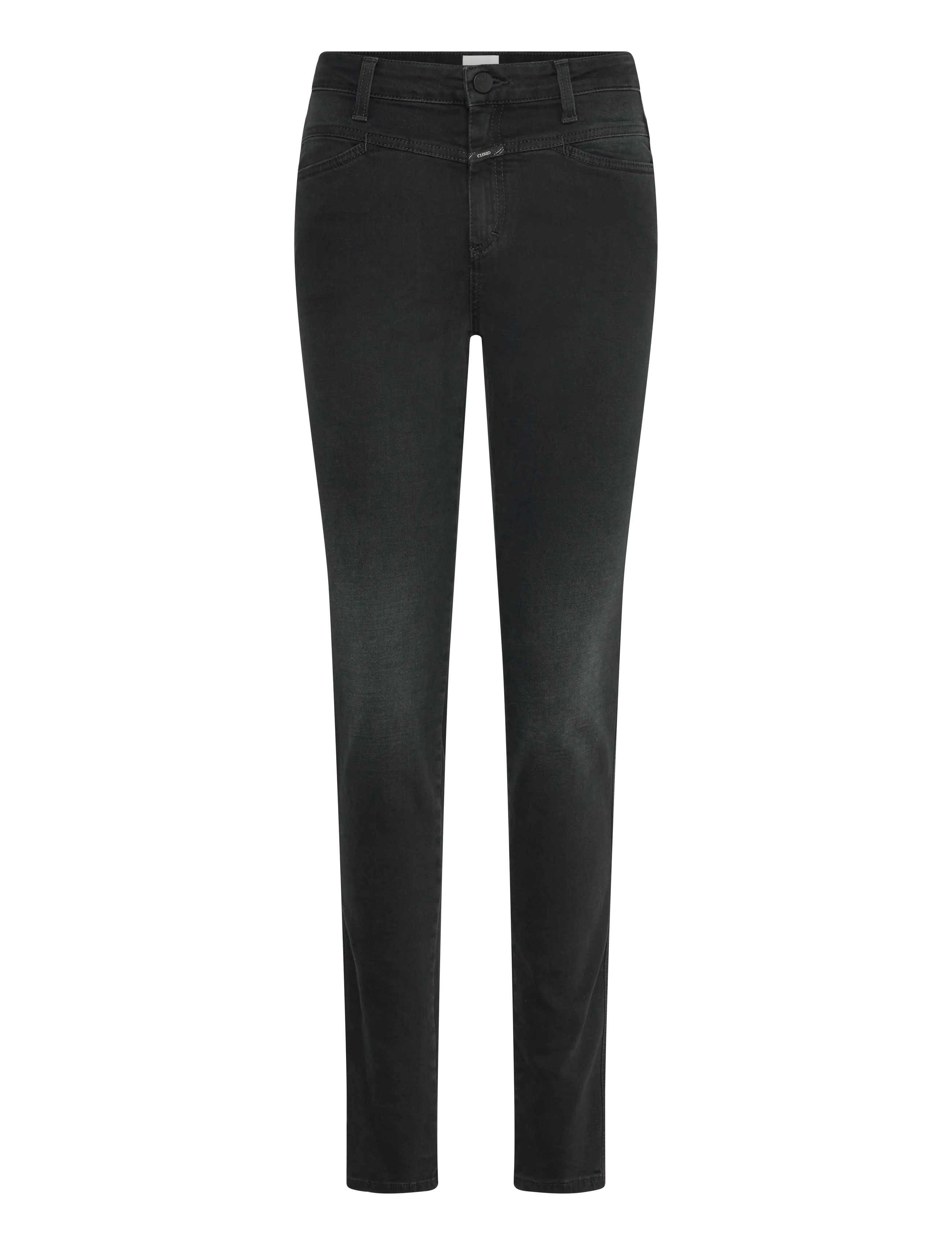 Closed - SKINNY PUSHER LONG JEANS - skinny jeans - dark grey - 1