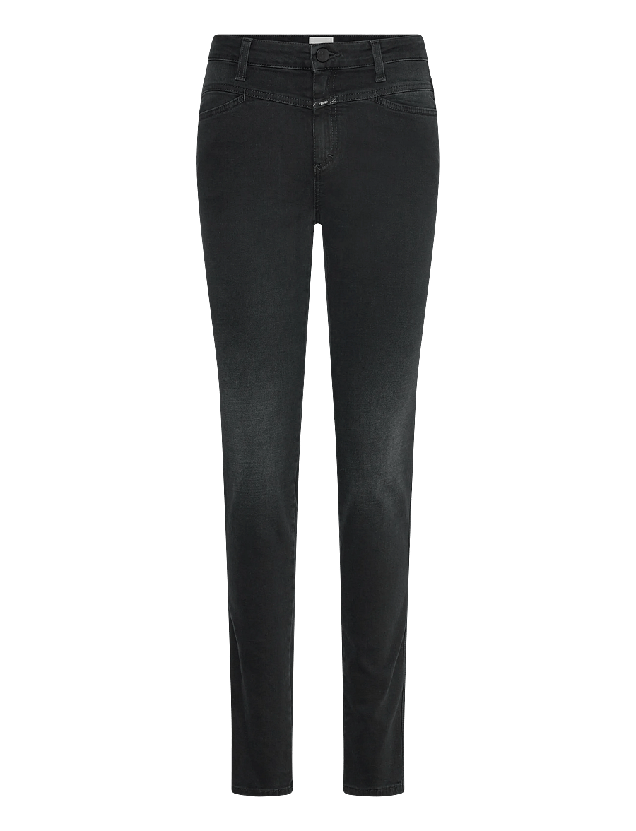 Closed - SKINNY PUSHER LONG JEANS - skinny jeans - dark grey - 1