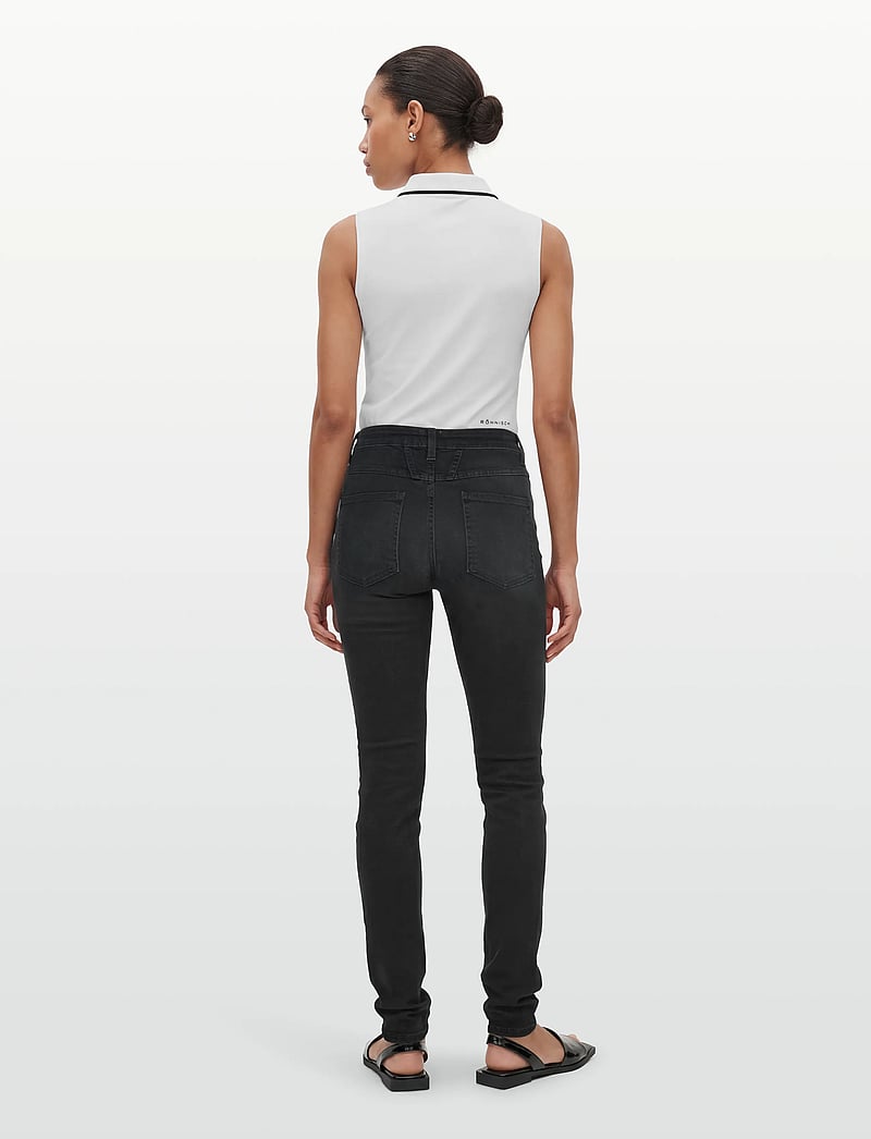 Closed - SKINNY PUSHER LONG JEANS - skinny jeans - dark grey - 4