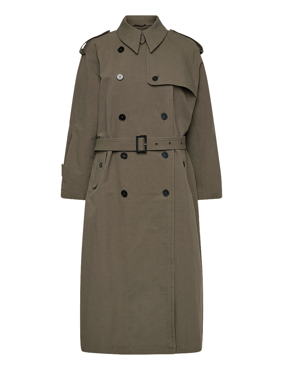 Closed - TRENCH COAT JACKETS & COATS - trench coats - army green - 1