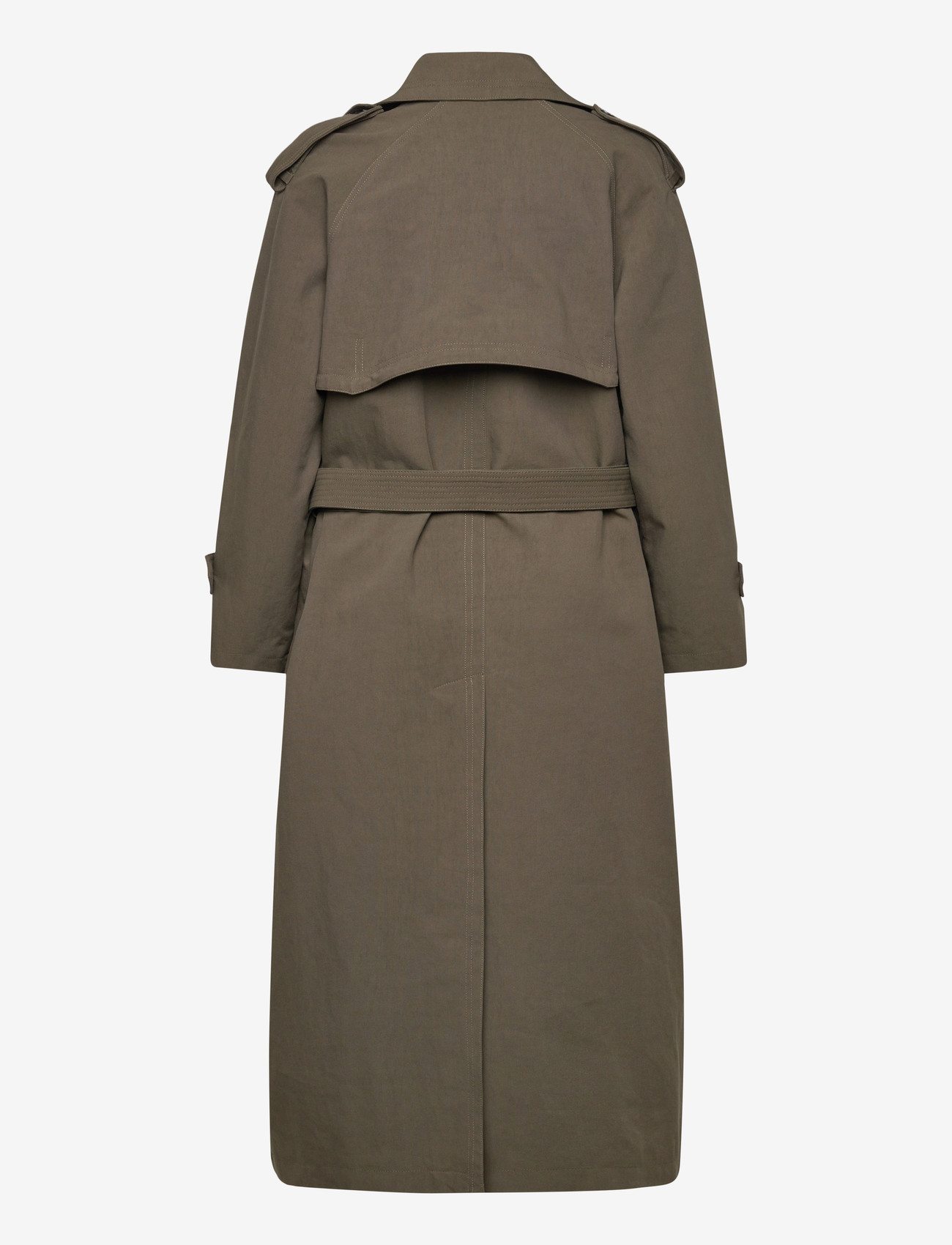 Closed - TRENCH COAT JACKETS & COATS - trenchcoats - army green - 2