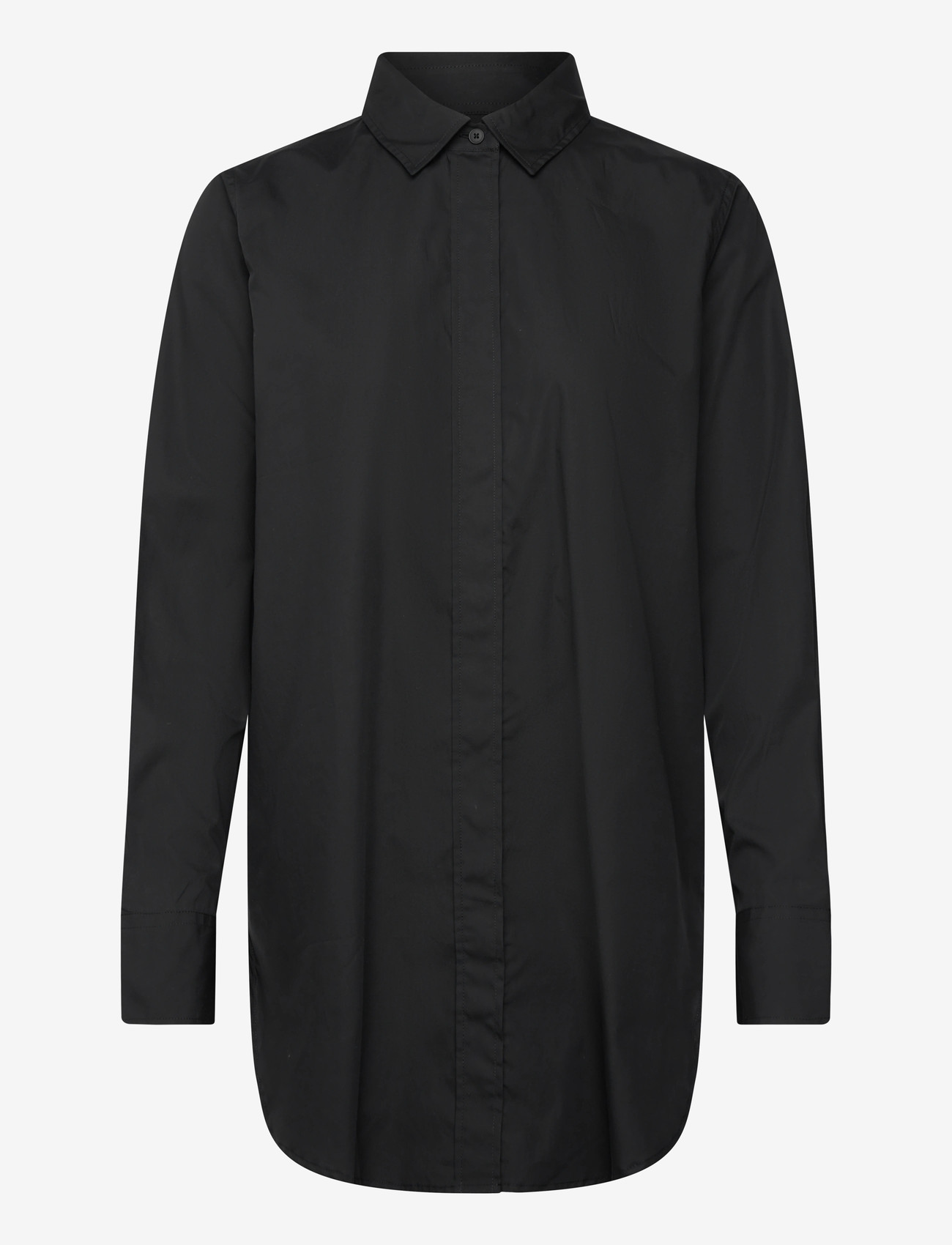 Closed - FITTED LONG BLOUSE SHIRTS & BLOUSES - denimskjorter - black - 0