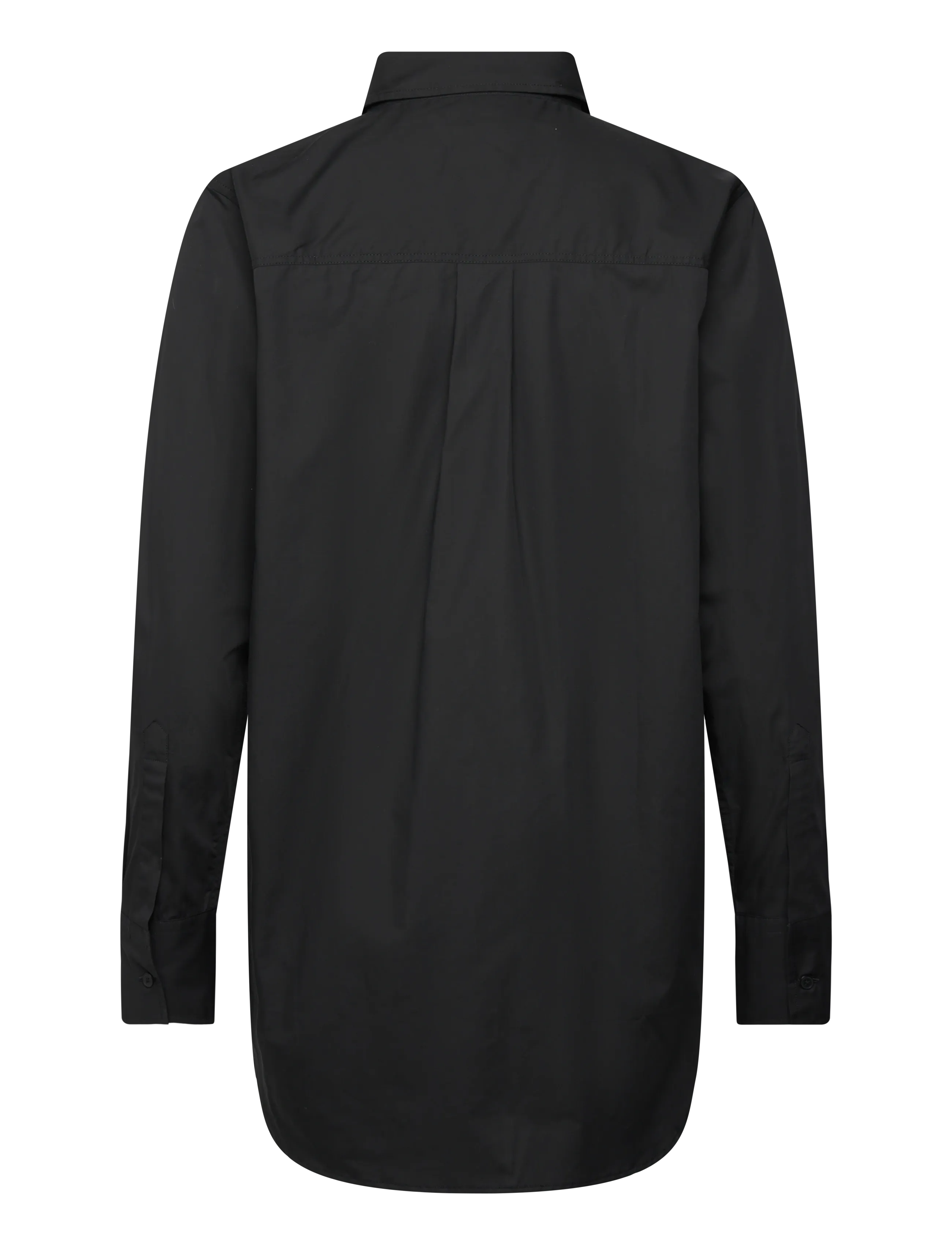 Closed - FITTED LONG BLOUSE SHIRTS & BLOUSES - langærmede skjorter - black - 1