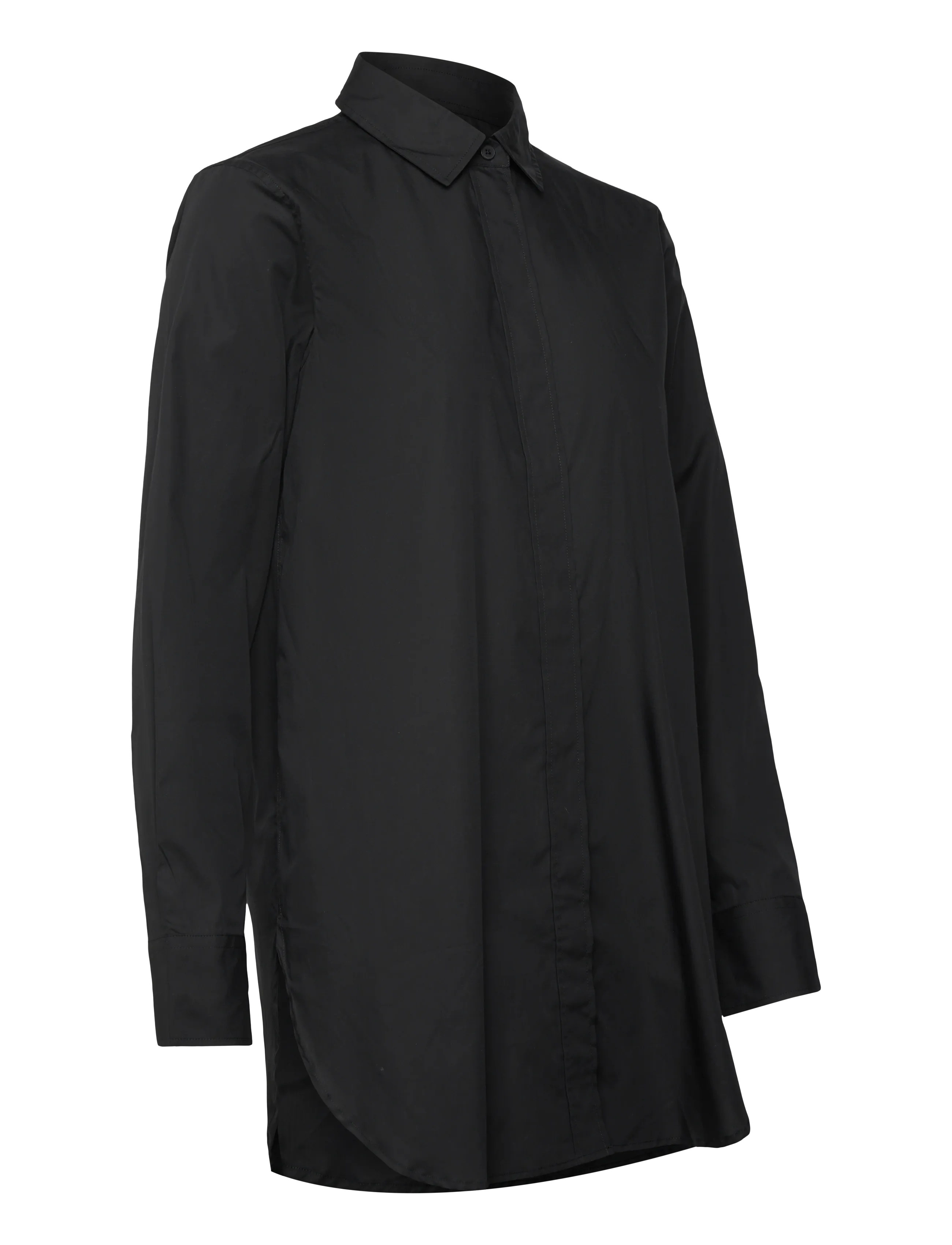 Closed - FITTED LONG BLOUSE SHIRTS & BLOUSES - langærmede skjorter - black - 2