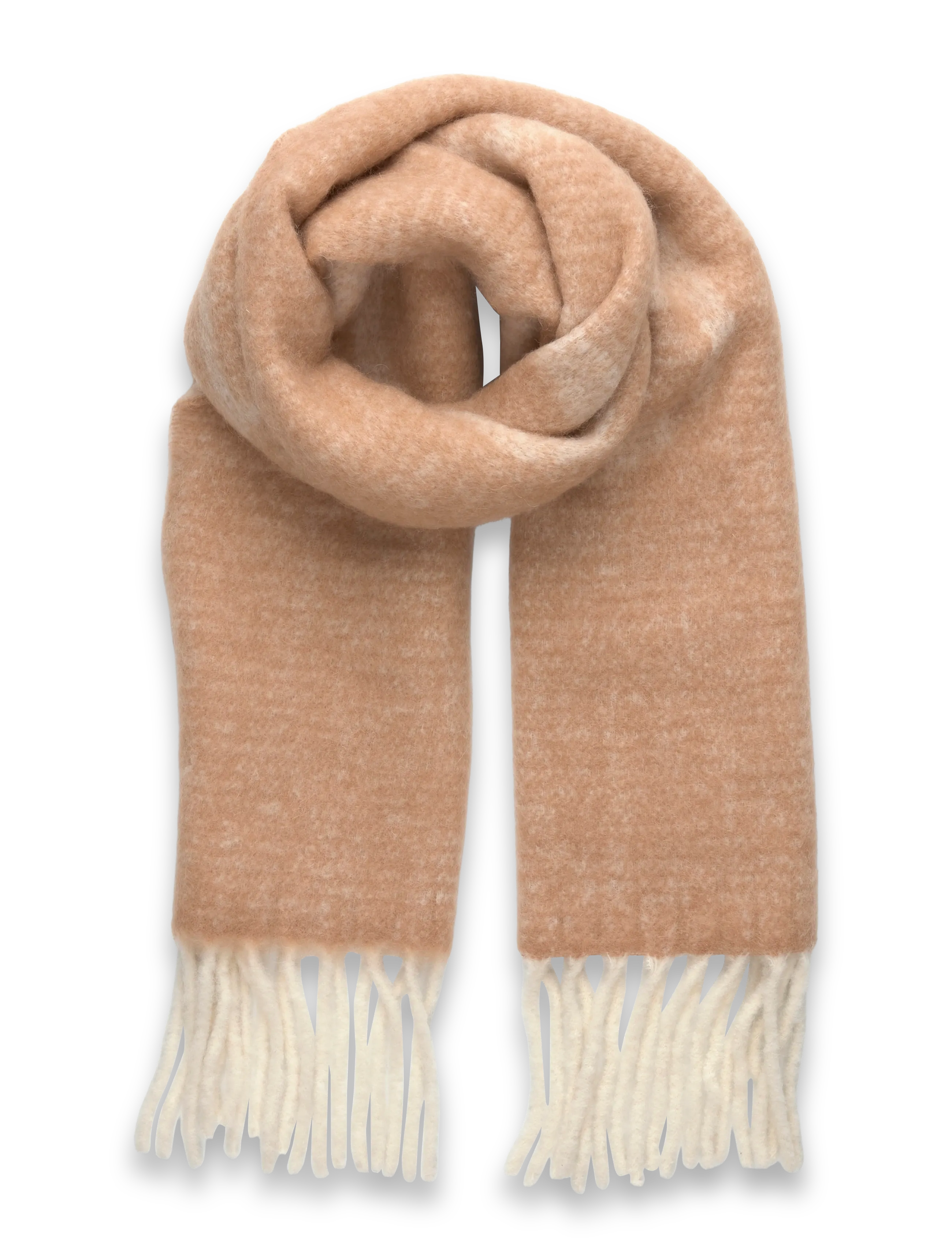 Closed Scarf Scarf, One Size, Scarves, Beige - Winter Frauen