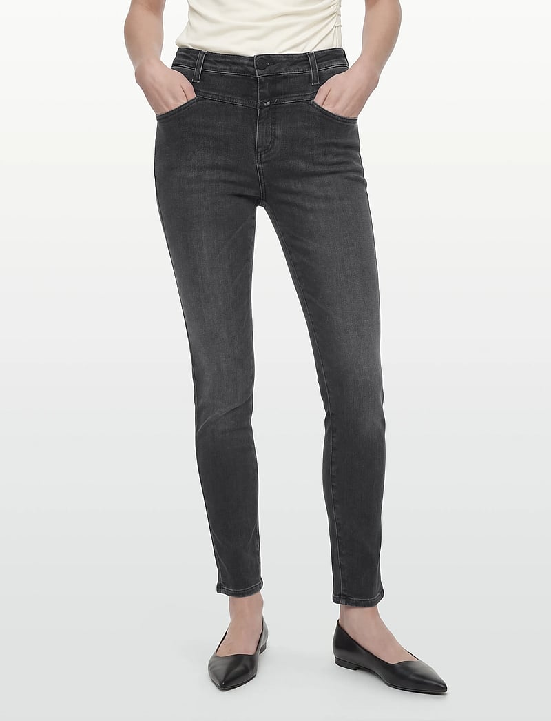 Closed - SKINNY PUSHER JEANS - skinny jeans - dark grey - 3