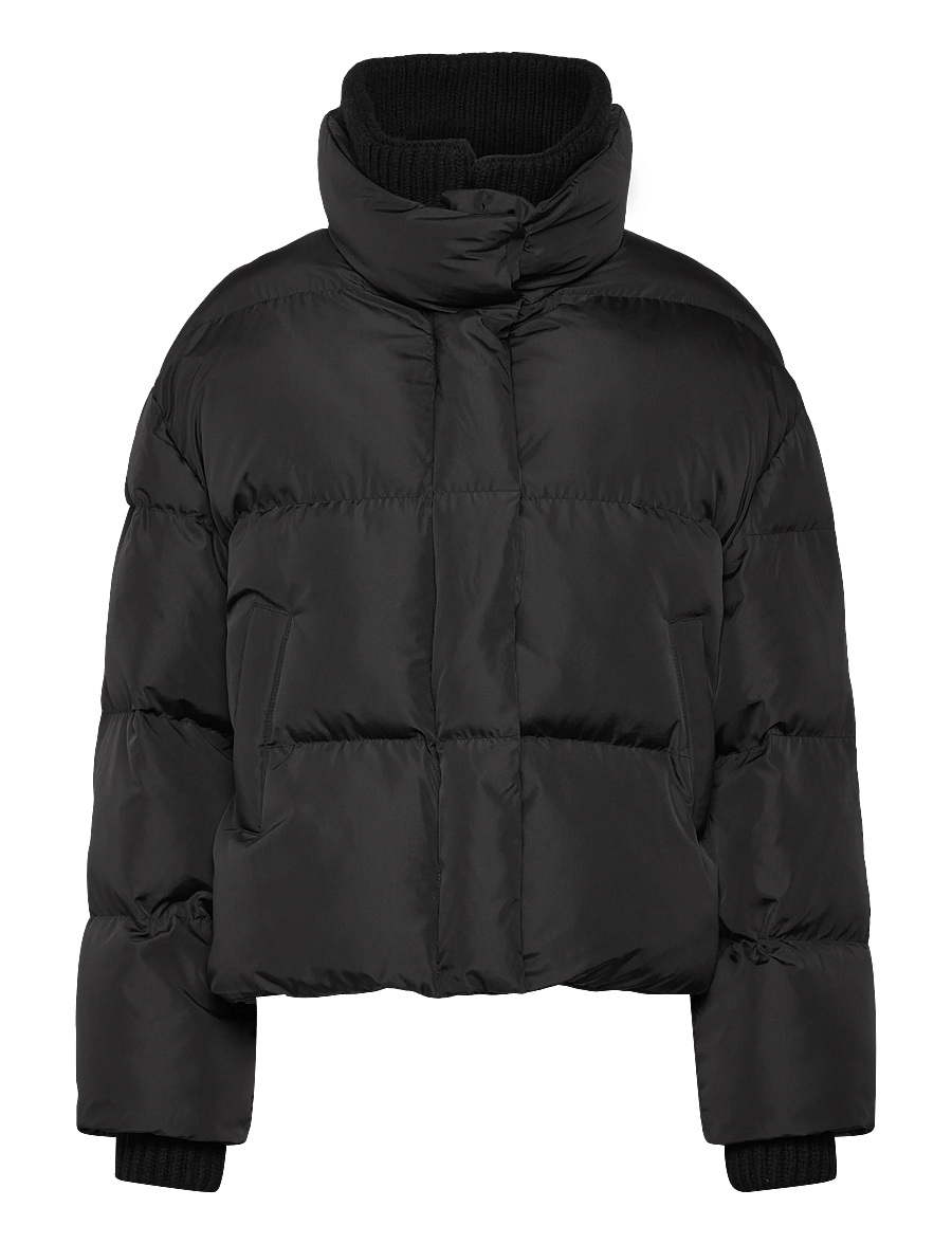 Closed - CROPPED PUFFER JACKET JACKETS & COATS - vestes de printemps - black - 1