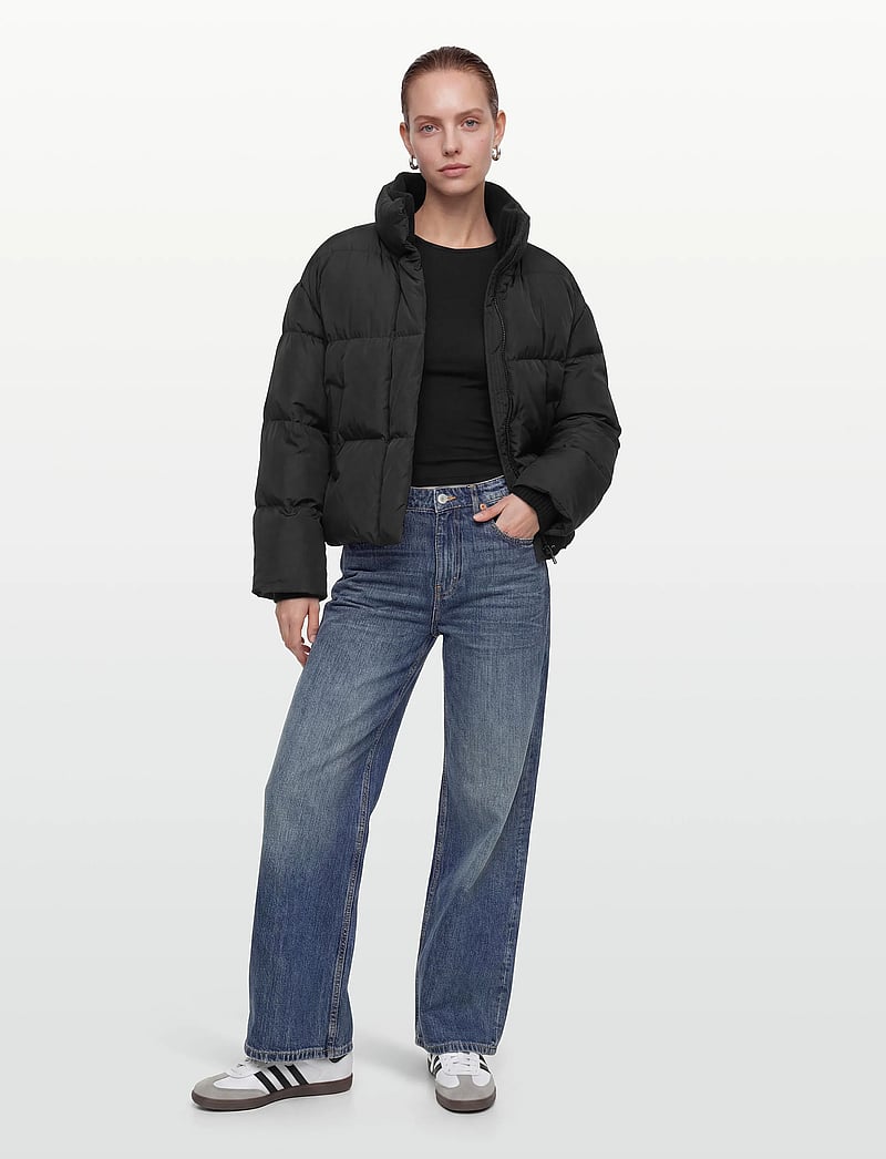 Closed - CROPPED PUFFER JACKET JACKETS & COATS - vestes de printemps - black - 0