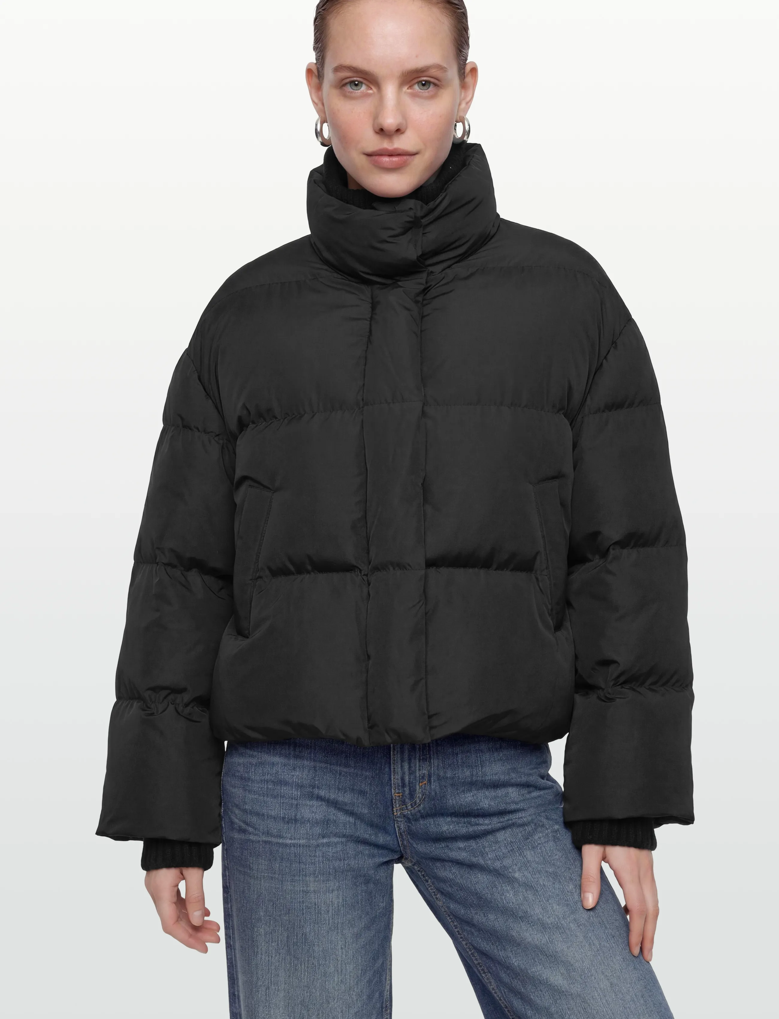 Cropped Puffer Jacket Jackets & Coats 2