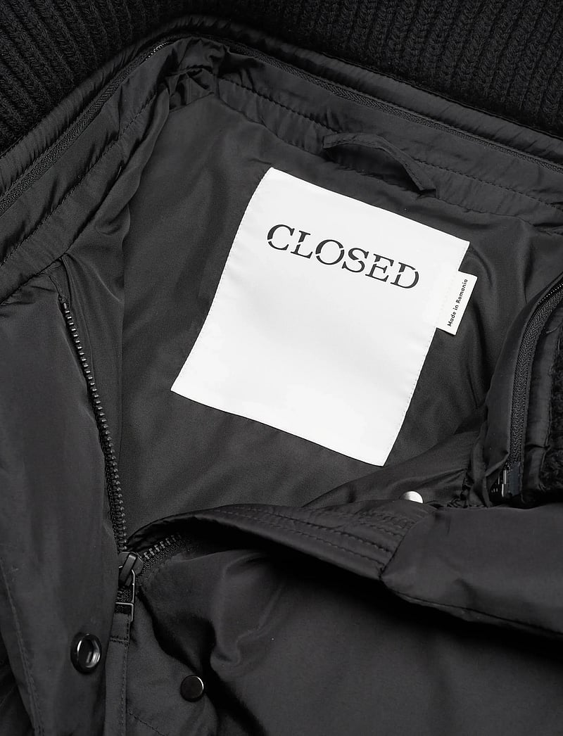 Closed - CROPPED PUFFER JACKET JACKETS & COATS - vestes de printemps - black - 5