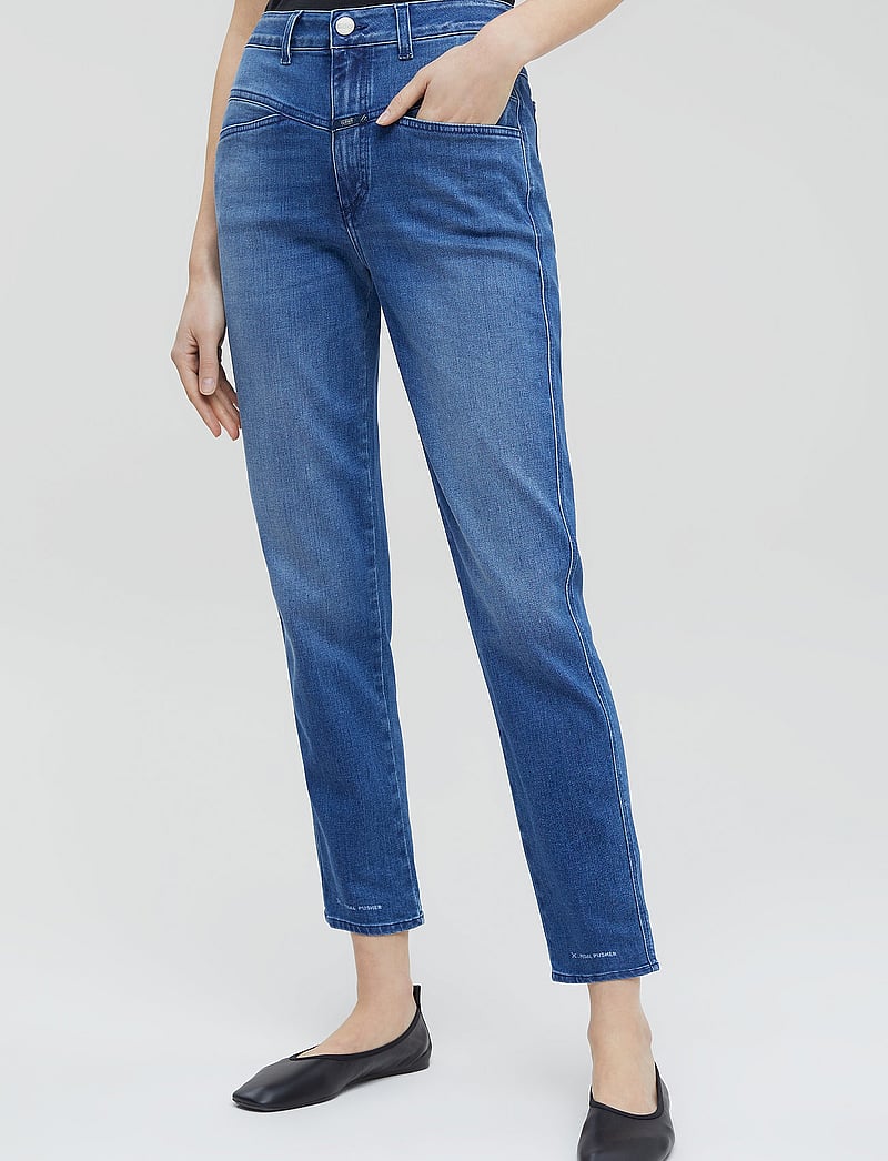 Closed - PEDAL PUSHER JEANS MID BLUE - straight jeans - mid blue - 0