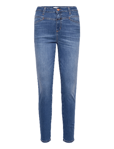 Closed SKINNY PUSHER JEANS - Jeans - MID BLUE / blue